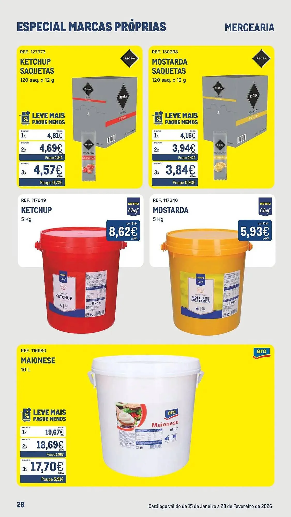 Folheto Catálogo Makro de 2 de fevereiro até 1 de março 2026 - Pagina 28
