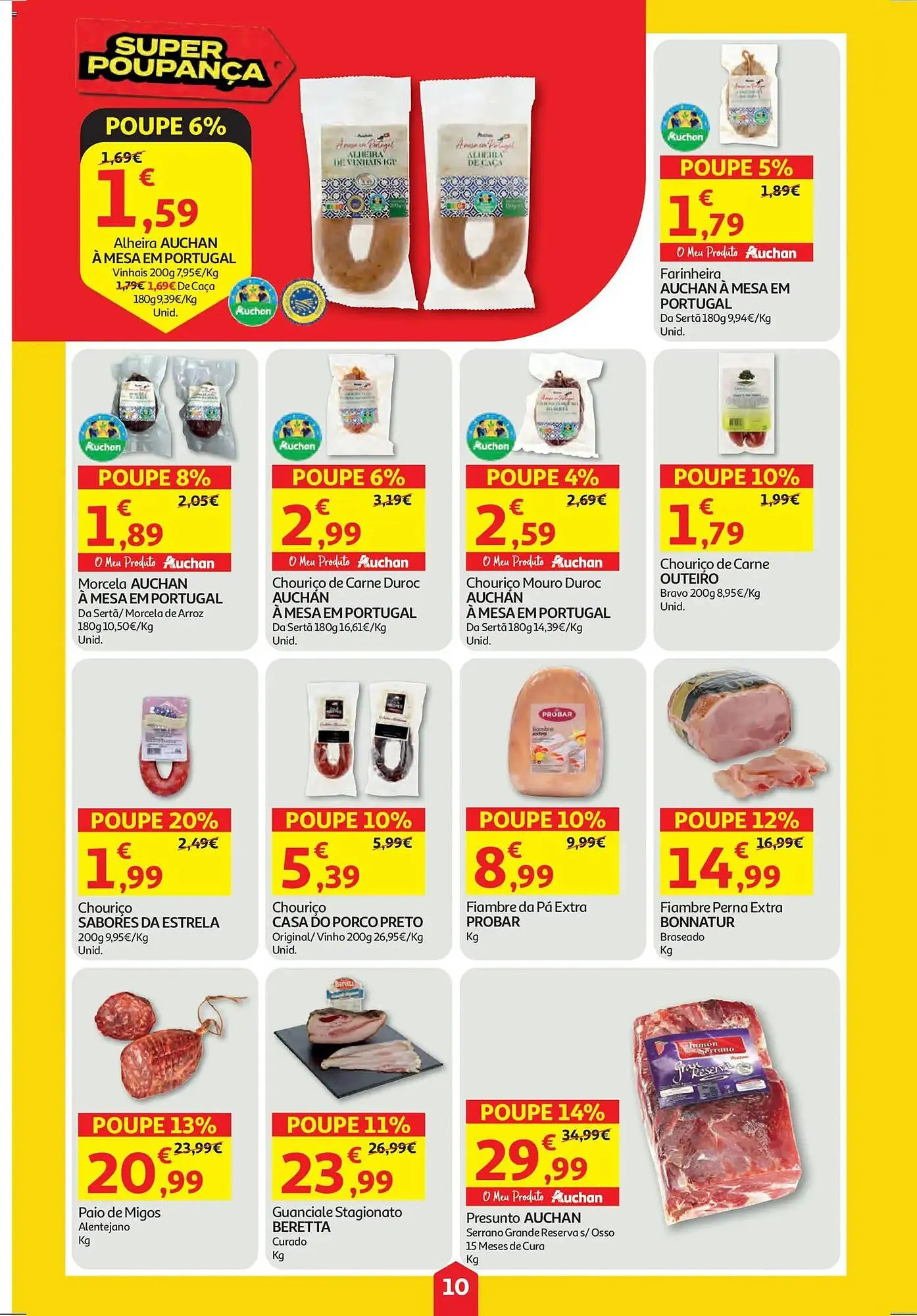 Folheto Folheto Auchan de 19 de fevereiro até 26 de fevereiro 2026 - Pagina 10