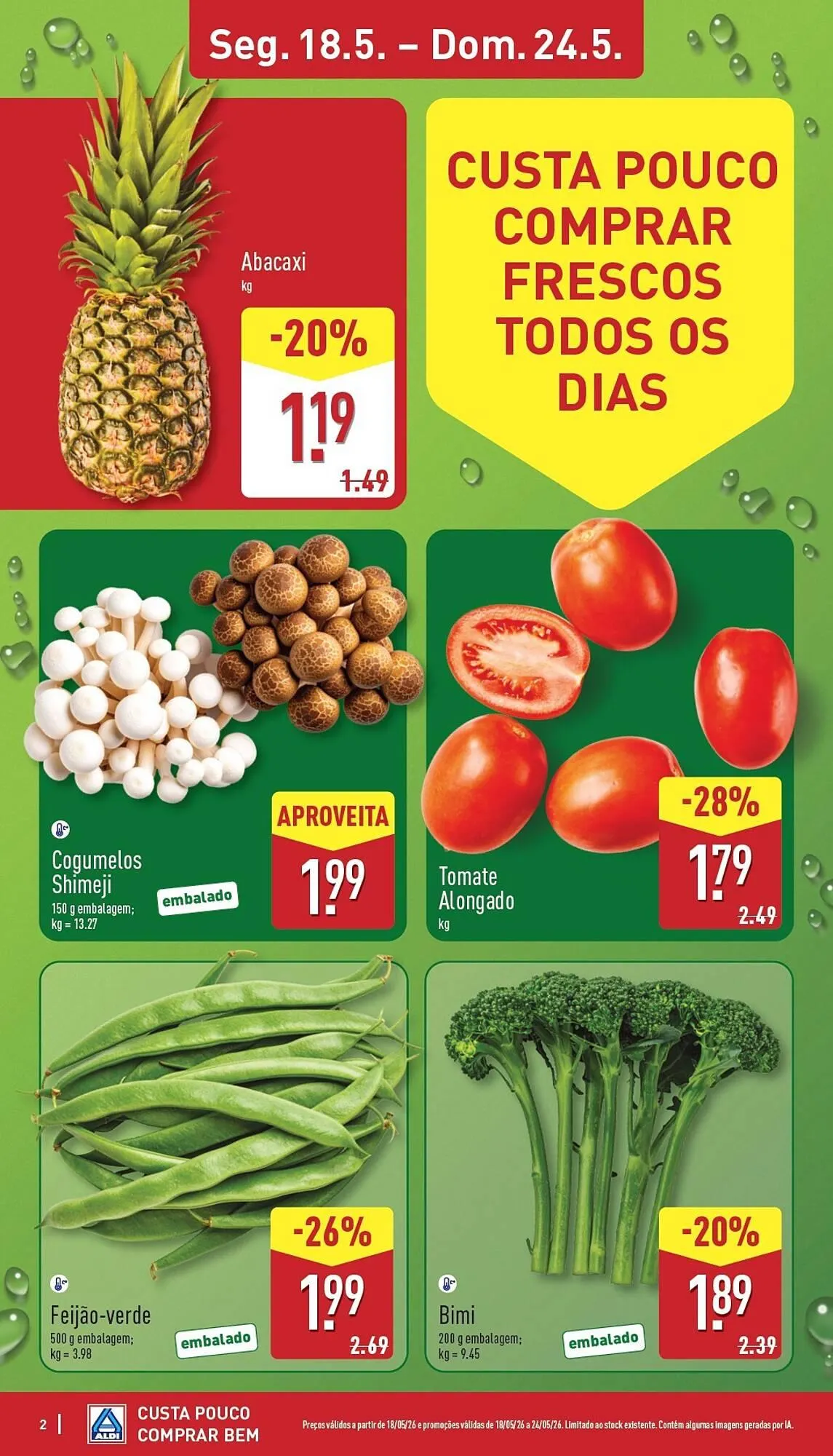 Folheto Folheto ALDI de 18 de maio até 24 de maio 2026 - Pagina 2