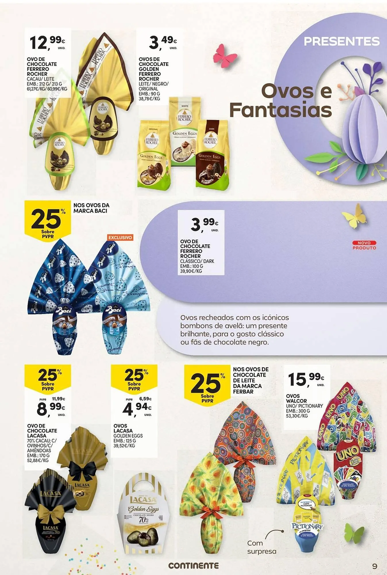Folheto Folheto Continente de 1 de abril até 20 de abril 2025 - Pagina 9