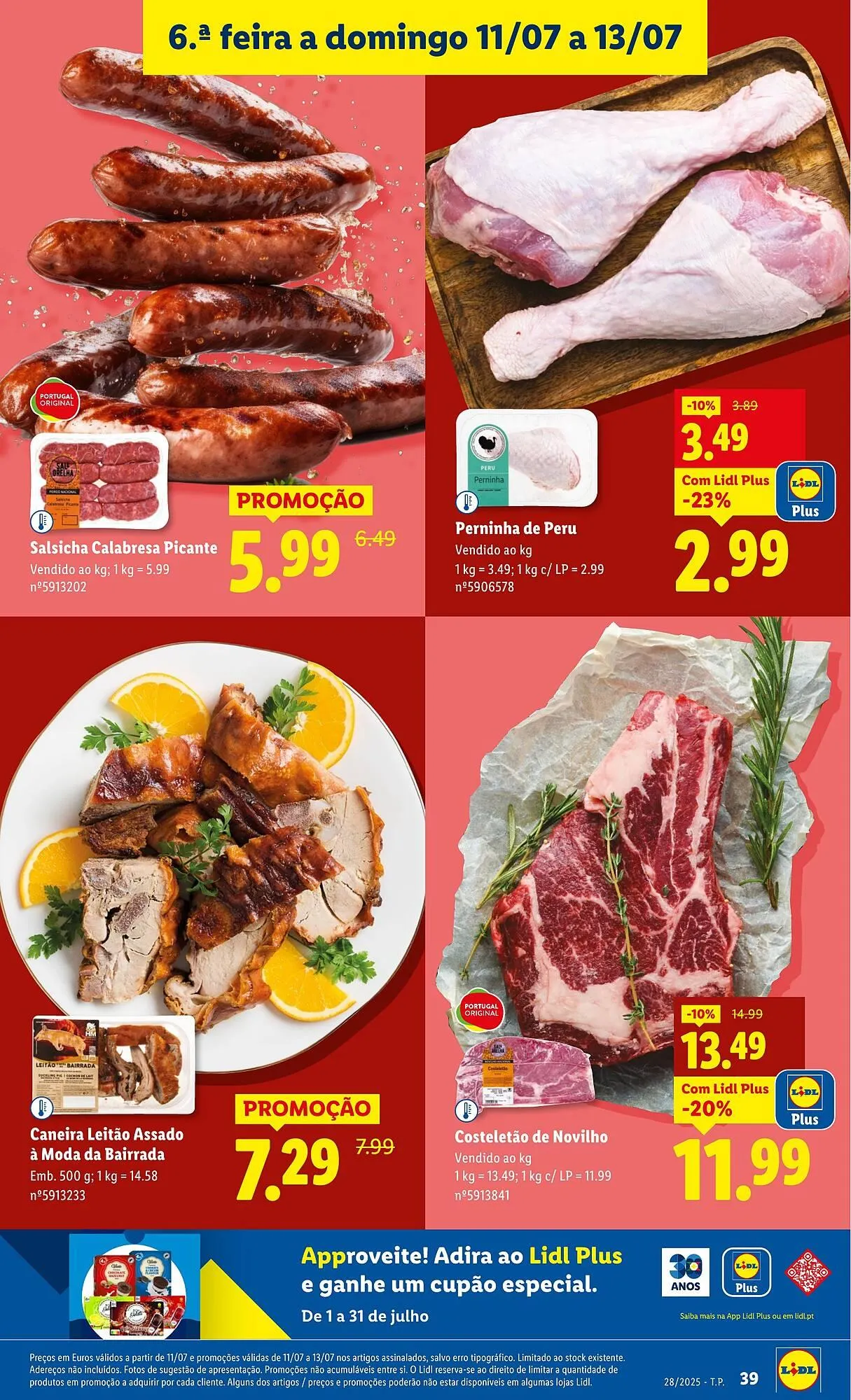 Folheto Folheto Lidl de 7 de julho até 13 de julho 2025 - Pagina 39