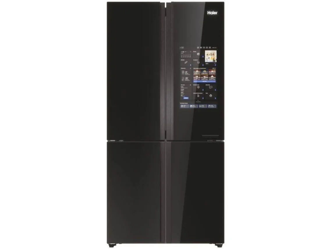 Frigorífico Americano HAIER HCW9919FSGB (No Frost - 190 cm - 586 L - Preto)