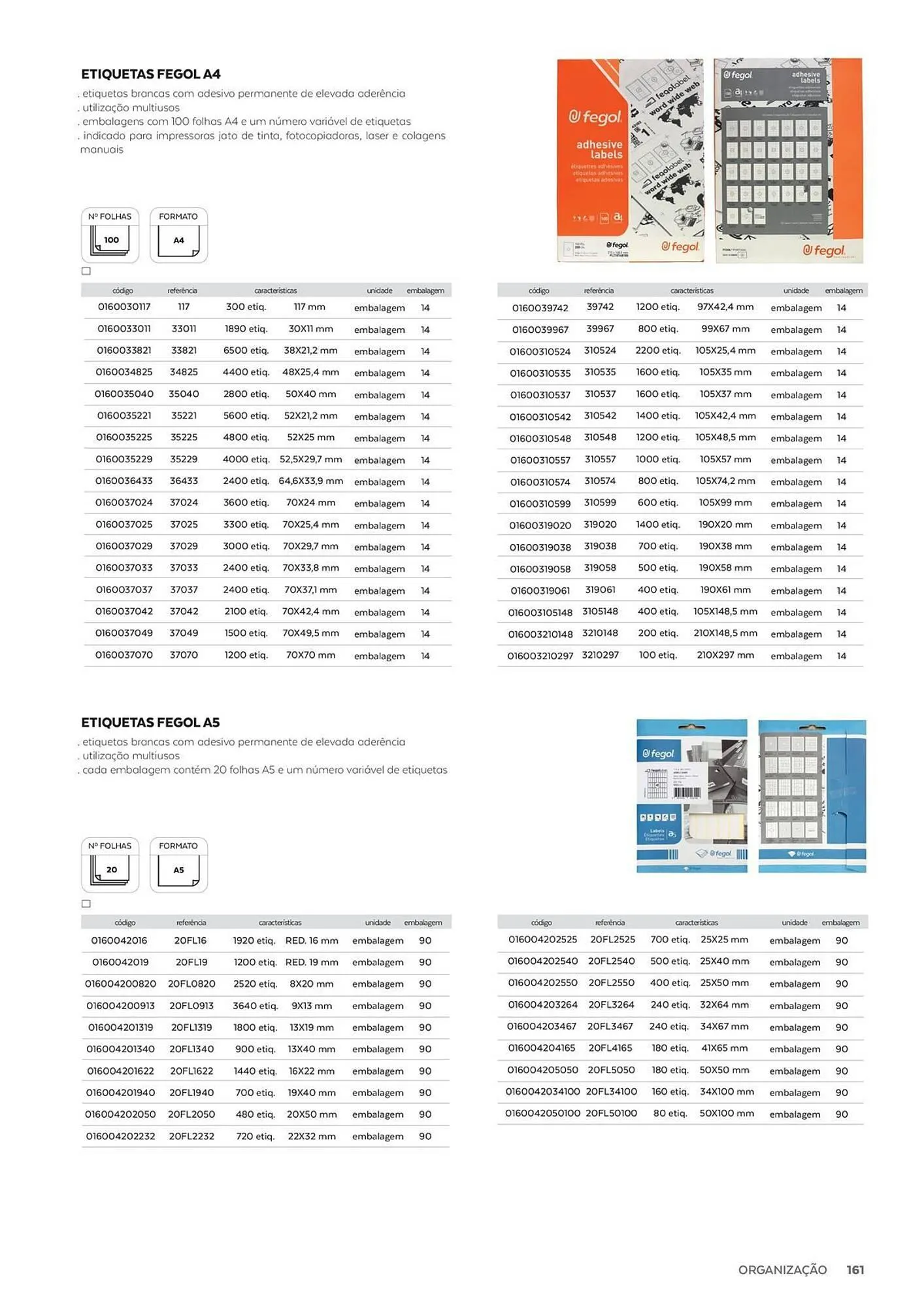 Folheto Folheto Olmar de 19 de setembro até 31 de dezembro 2025 - Pagina 161