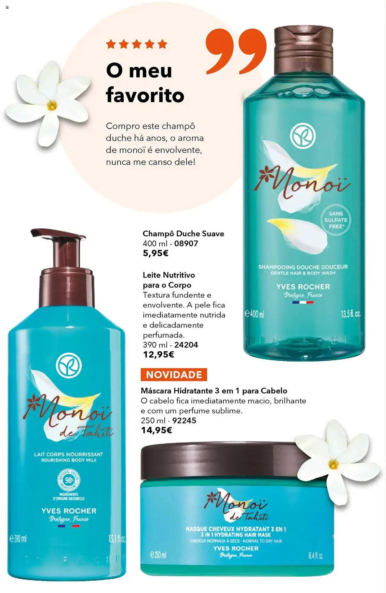 Folheto Folheto Yves Rocher de 3 de julho até 31 de julho 2025 - Pagina 72