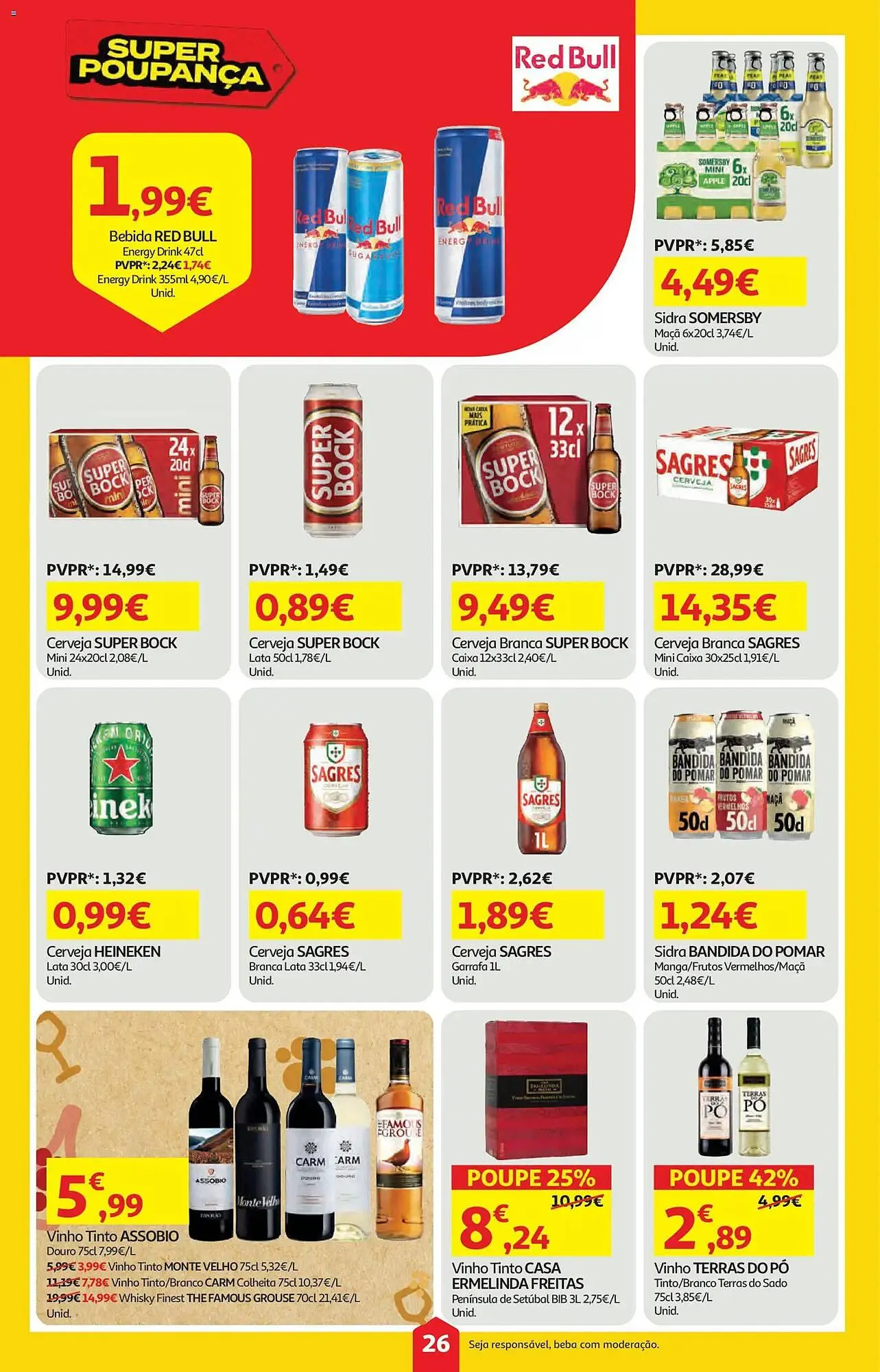 Folheto Folheto Auchan de 9 de abril até 16 de abril 2026 - Pagina 26