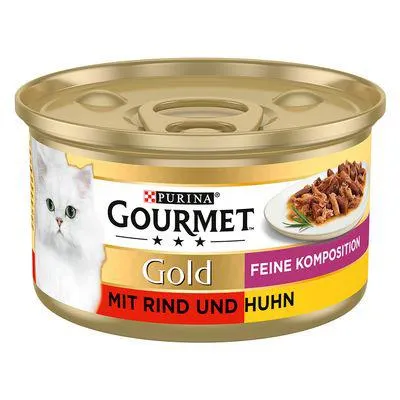 Gourmet Gold Composição Fina 48 x 85 g - Megapack económico
