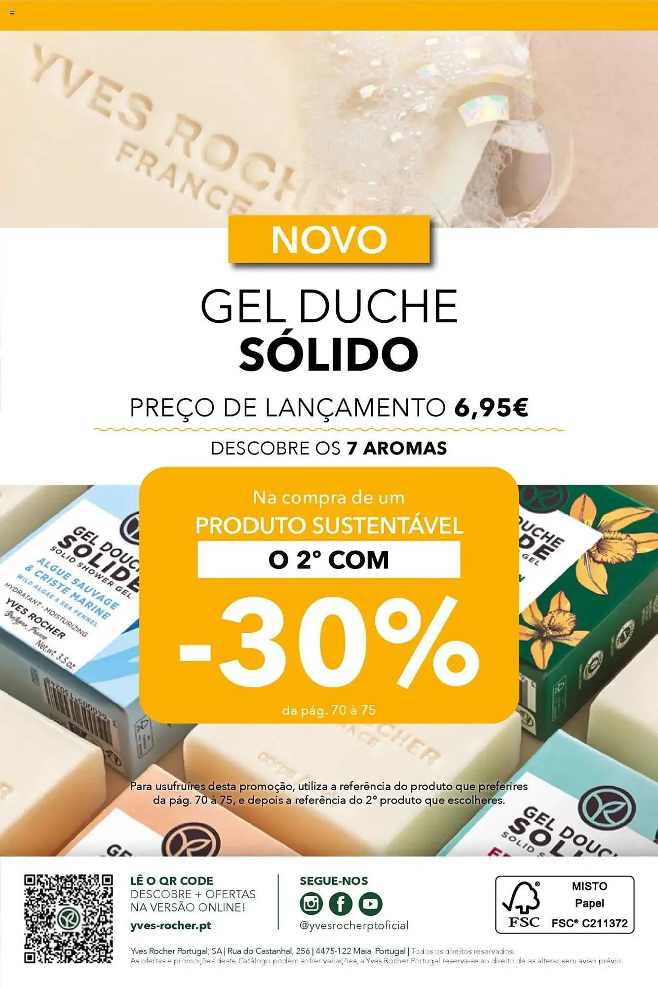 Folheto Folheto Yves Rocher de 29 de maio até 17 de junho 2025 - Pagina 76