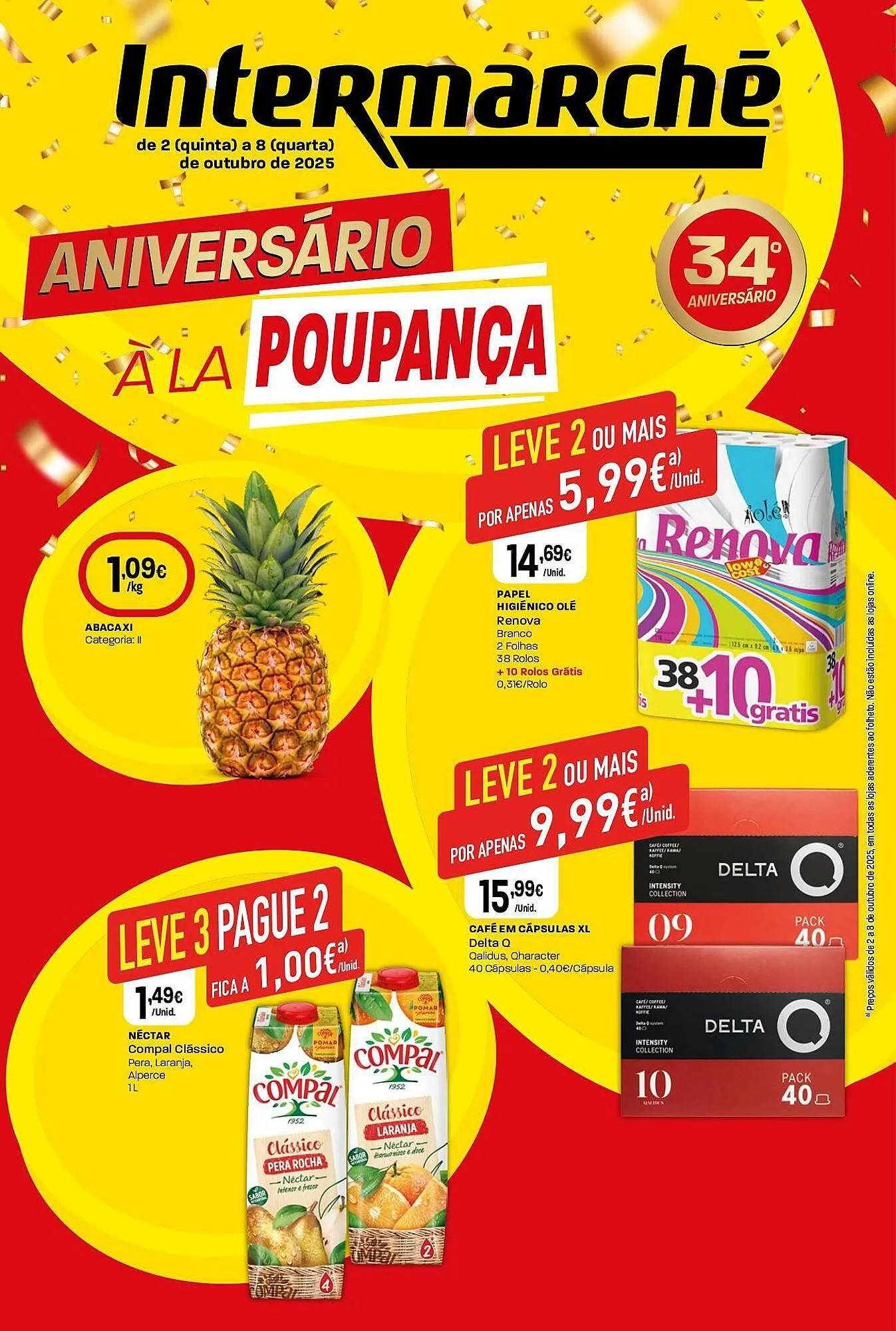 Folheto Folheto Intermarché de 2 de outubro até 8 de outubro 2025 - Pagina 1