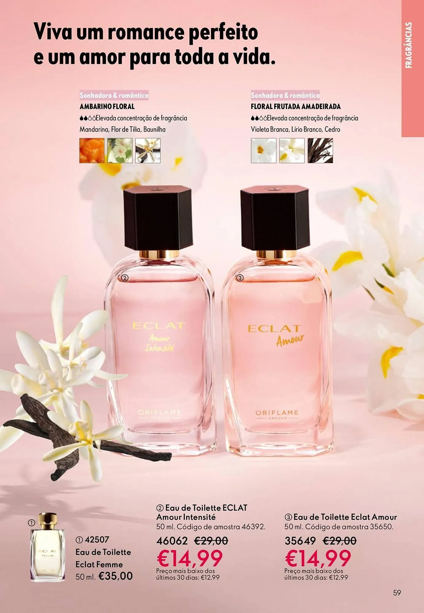 Folheto Catálogo Oriflame de 22 de outubro até 11 de novembro 2025 - Pagina 59