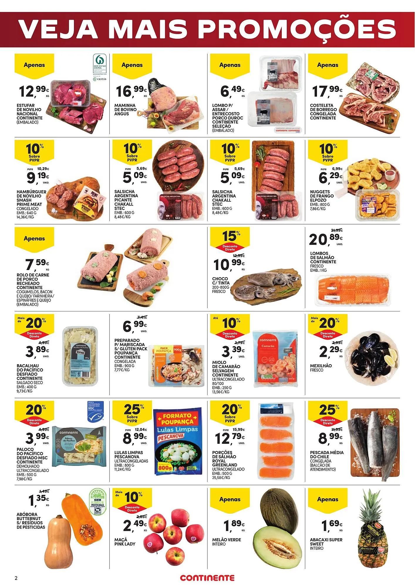 Folheto Folheto Continente de 6 de fevereiro até 9 de fevereiro 2026 - Pagina 2