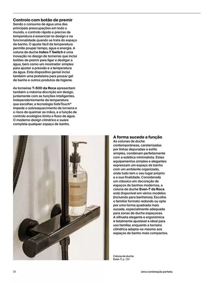 Folheto SOLUÇÕES DE BANHO  de 6 de janeiro até 31 de dezembro 2025 - Pagina 34