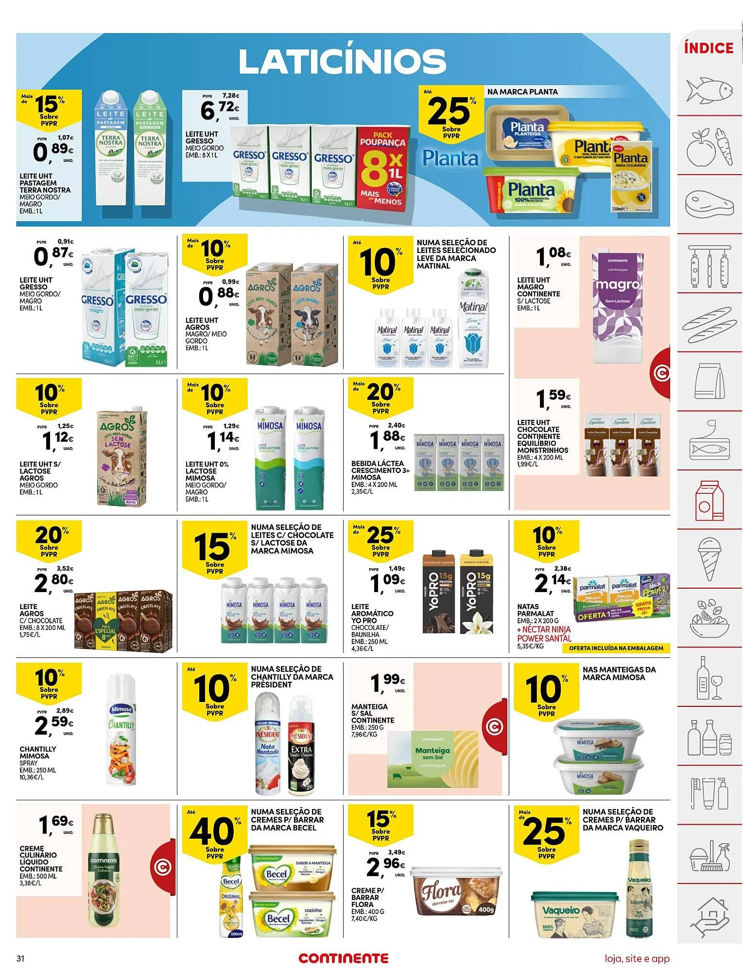 Folheto Folheto Continente de 21 de abril até 27 de abril 2026 - Pagina 31