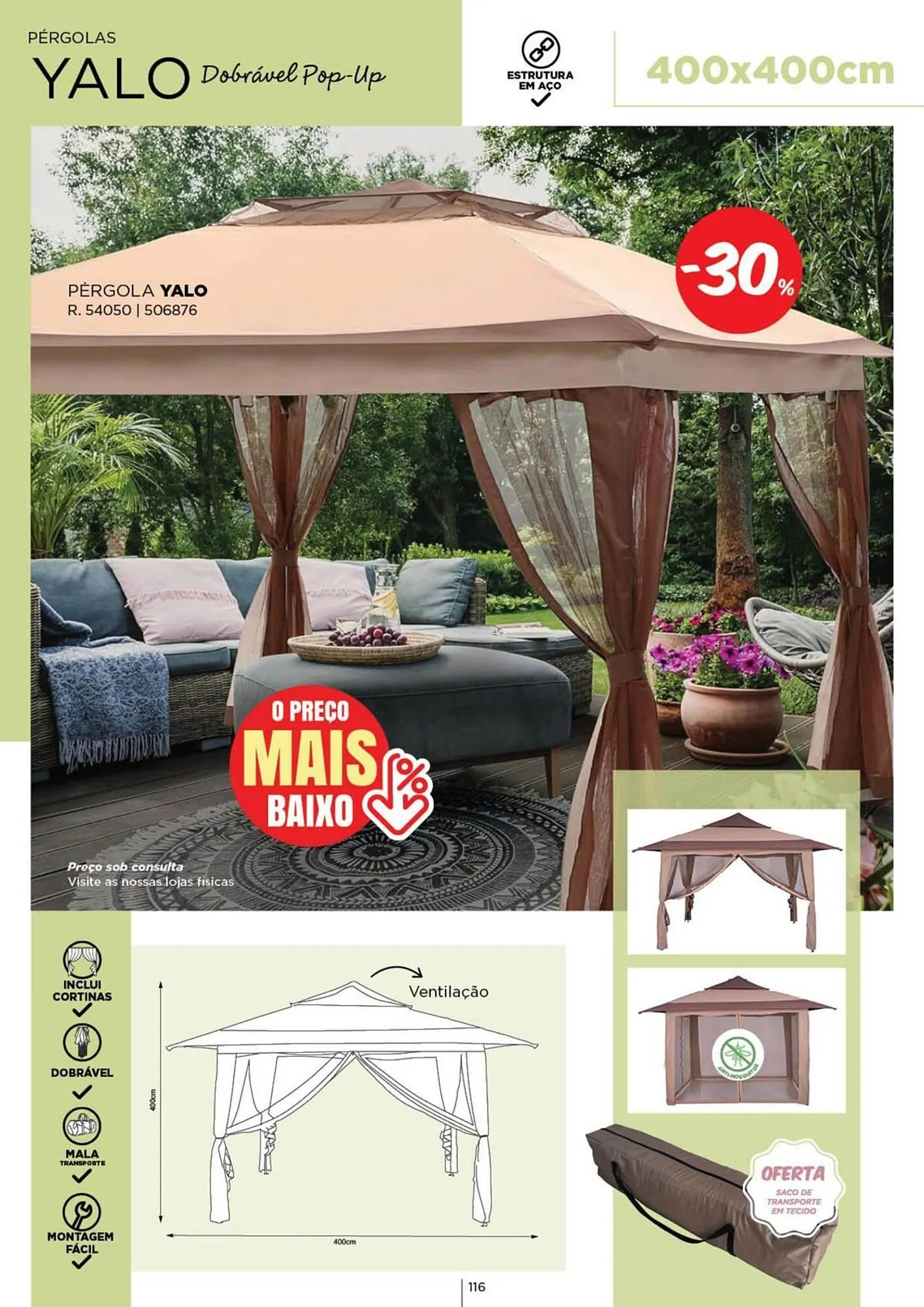 Folheto Folheto Espaço Casa de 11 de abril até 31 de agosto 2025 - Pagina 116