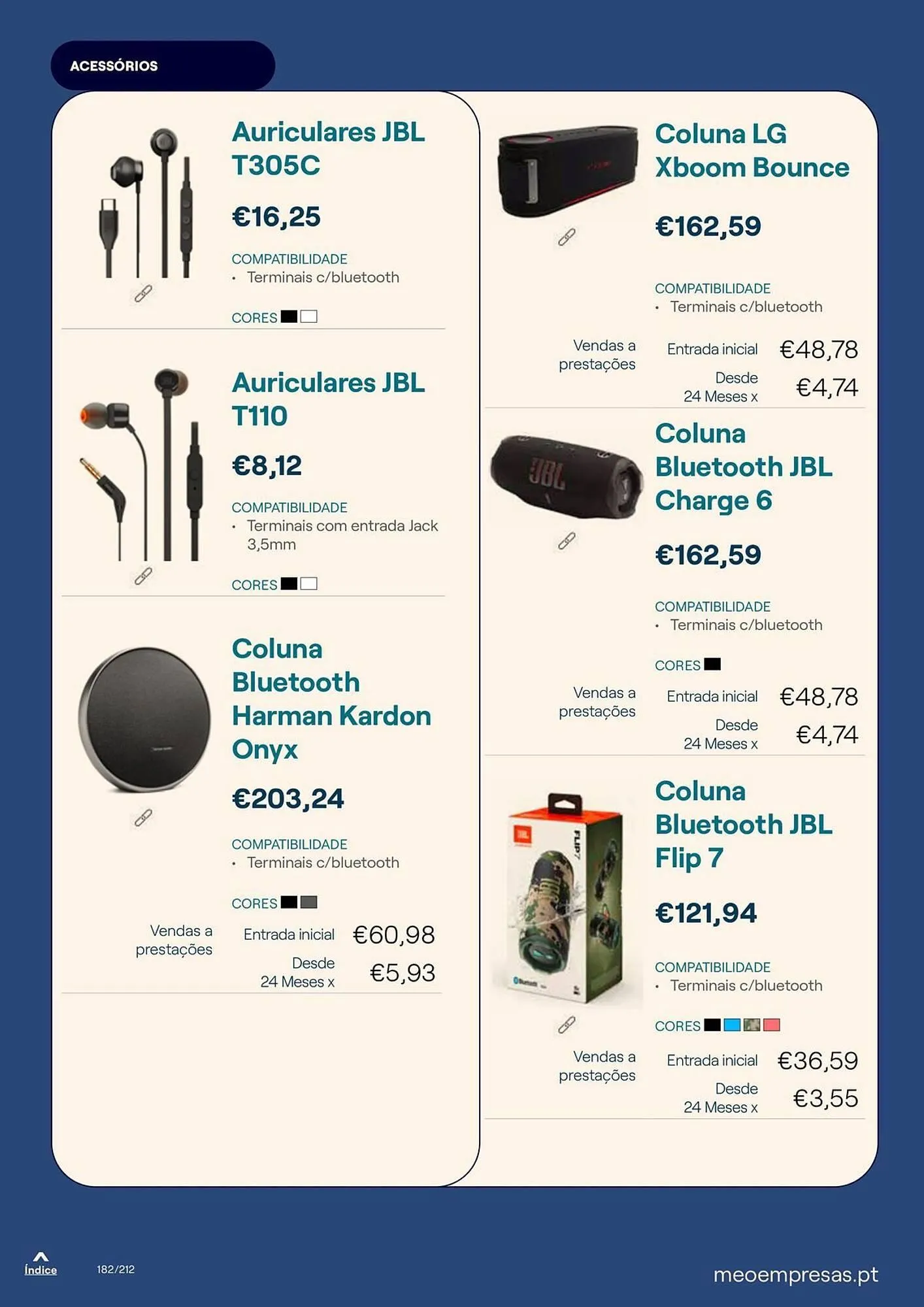 Folheto Catálogo MEO de 20 de outubro até 31 de dezembro 2025 - Pagina 182