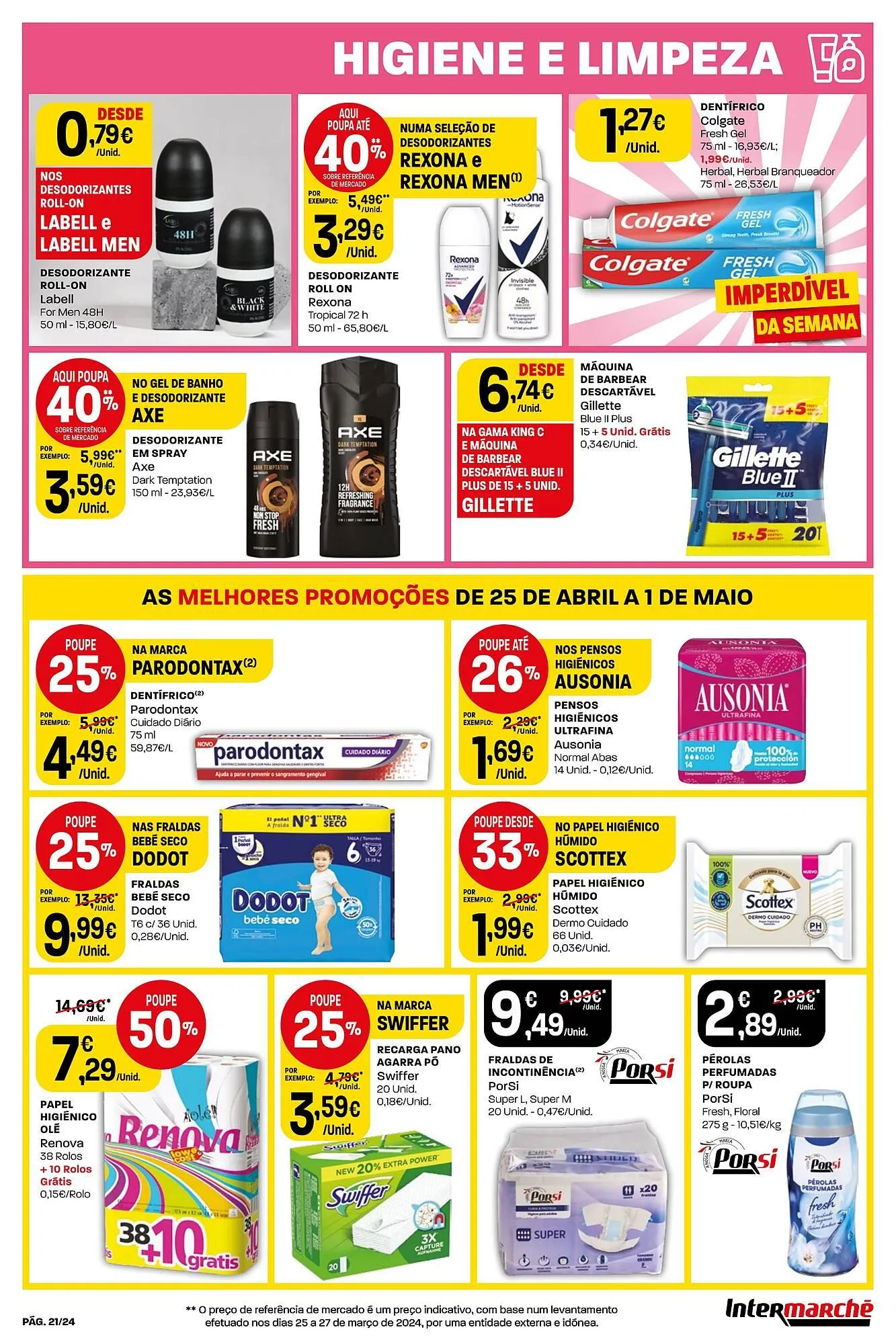 Folheto Folheto Intermarché de 25 de abril até 1 de maio 2024 - Pagina 21