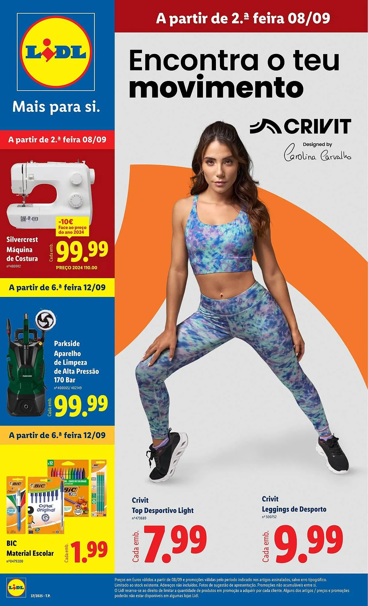 Folheto Folheto Lidl de 8 de setembro até 14 de setembro 2025 - Pagina 1
