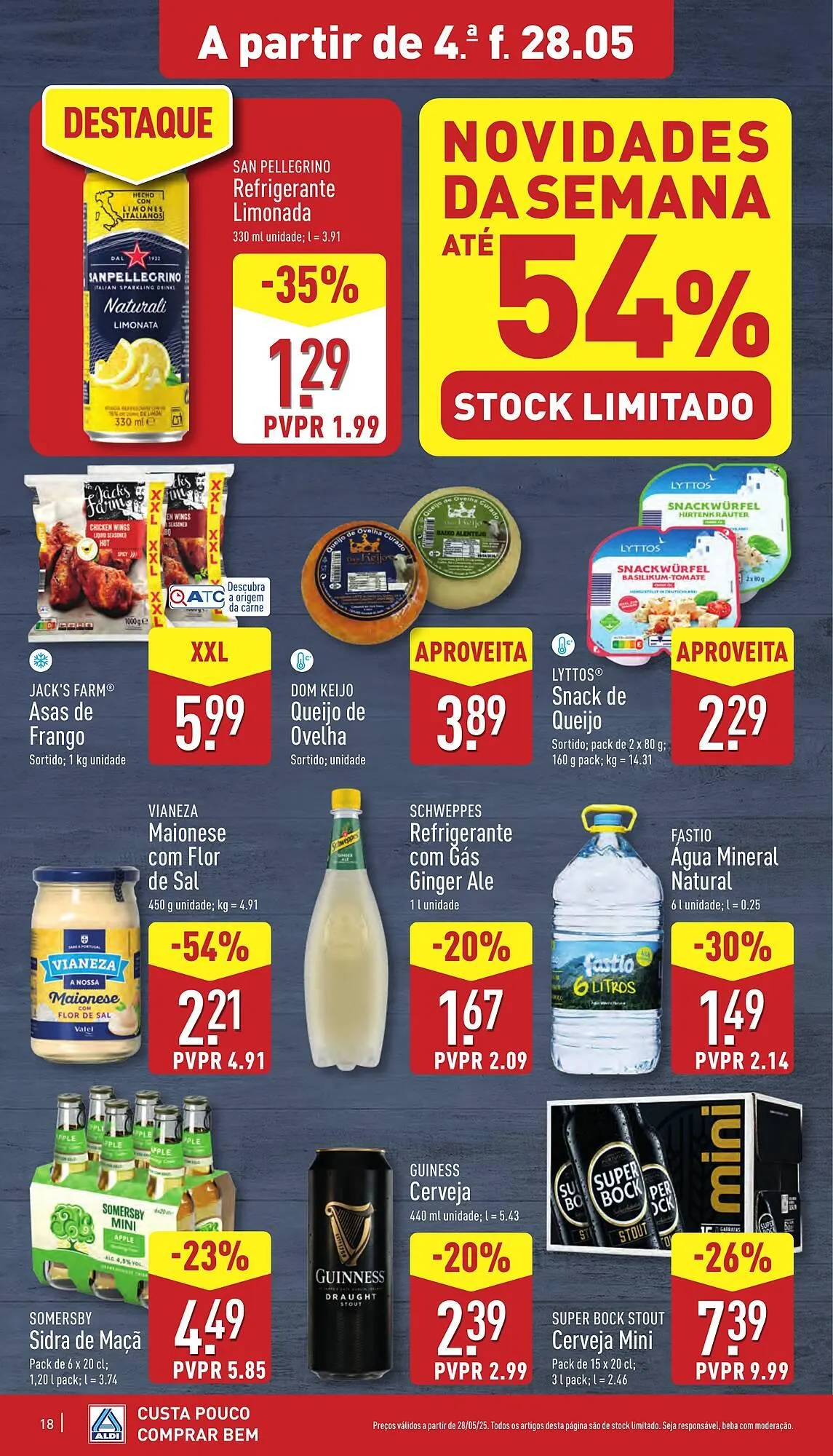 Folheto Folheto ALDI de 28 de maio até 1 de junho 2025 - Pagina 18
