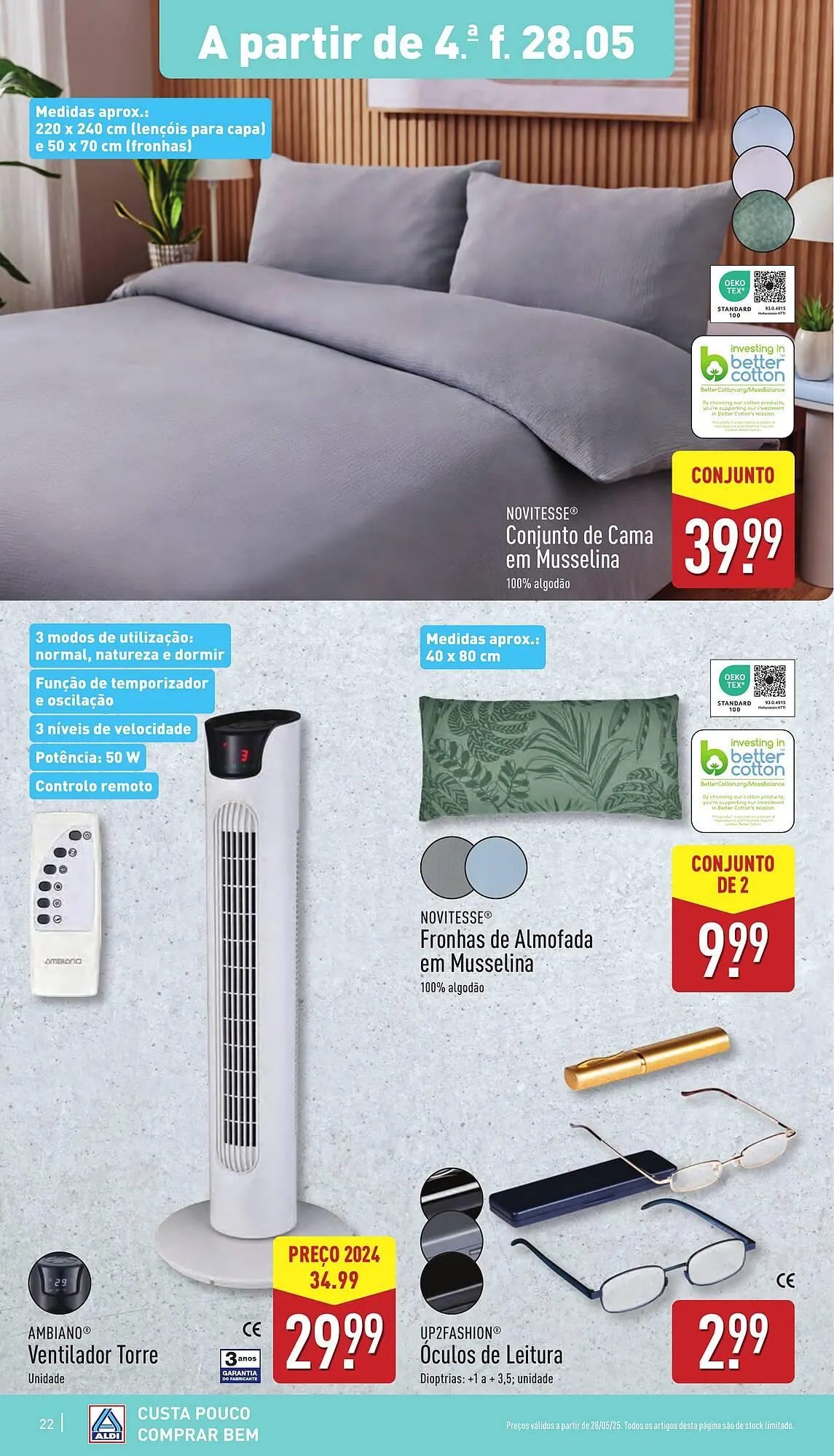 Folheto Folheto ALDI de 28 de maio até 1 de junho 2025 - Pagina 22