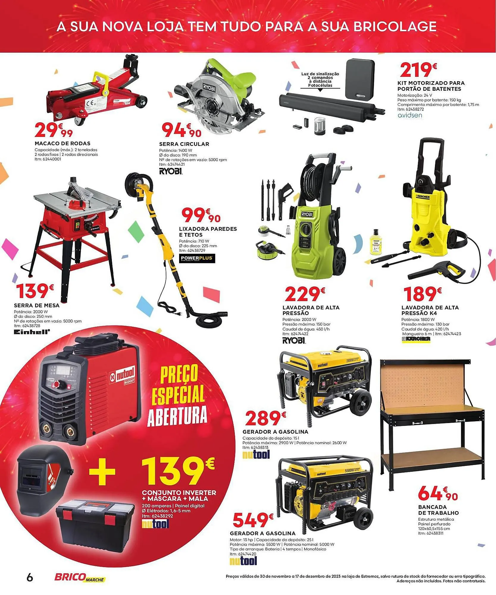 Folheto Folheto Bricomarché de 30 de novembro até 17 de dezembro 2023 - Pagina 6