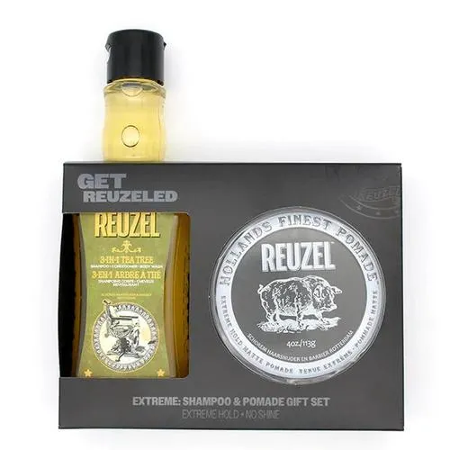 Reuzel Pack Extreme Pomade + Champô 3 Em 1