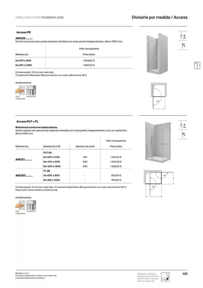 Folheto Soluções de Banho  de 6 de janeiro até 31 de dezembro 2025 - Pagina 107