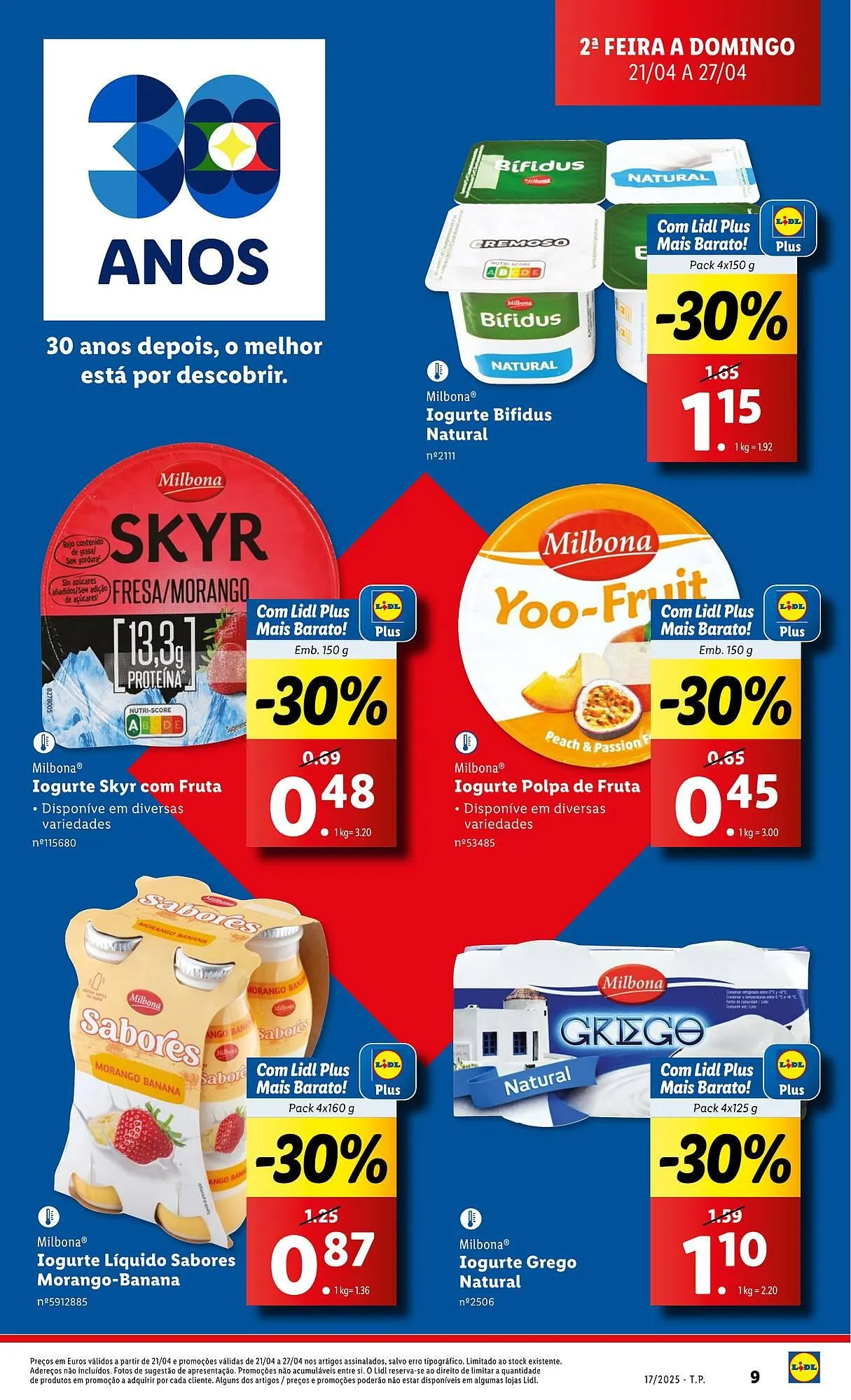 Folheto Folheto Lidl de 21 de abril até 27 de abril 2025 - Pagina 9