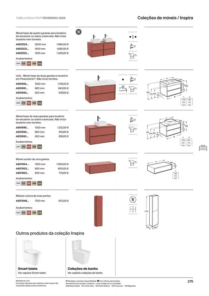 Folheto Soluções de Banho  de 6 de janeiro até 31 de dezembro 2025 - Pagina 277
