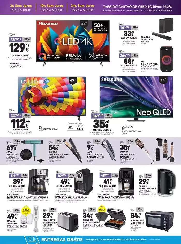 Folheto Sem juros é ON de 8 de janeiro até 21 de janeiro 2025 - Pagina 5