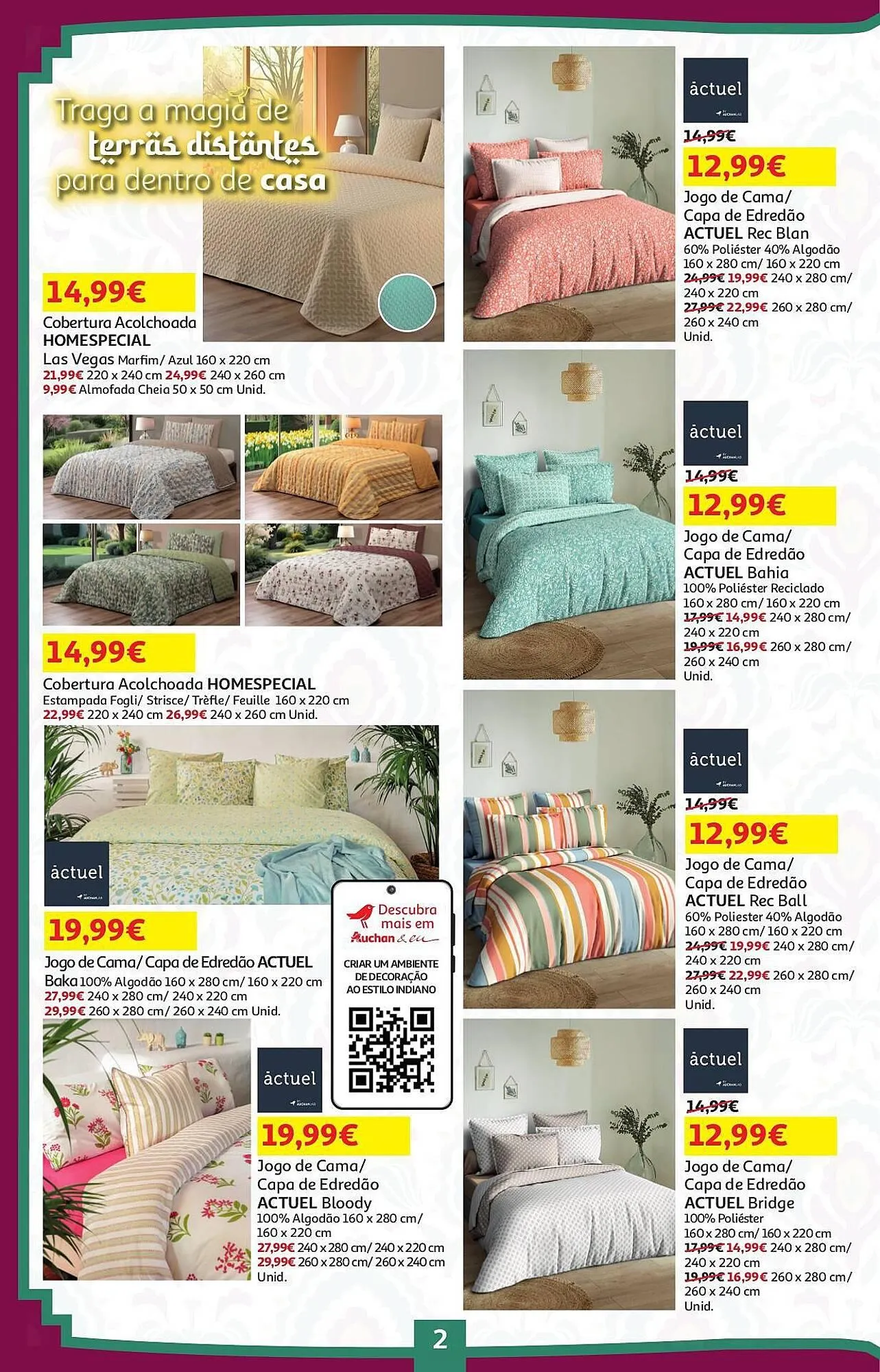 Folheto Folheto Auchan de 14 de março até 26 de março 2025 - Pagina 2