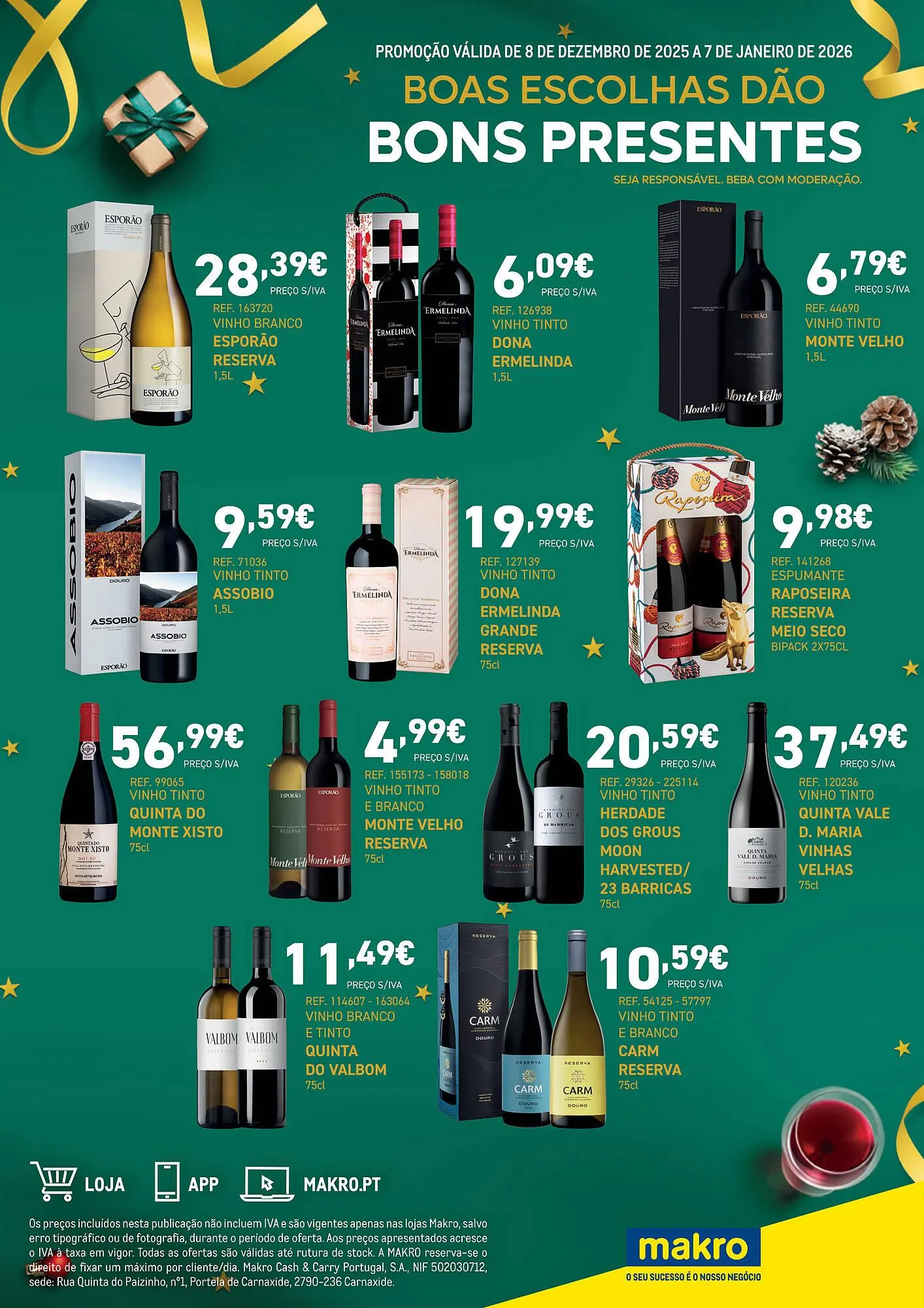 Folheto Catálogo Makro de 8 de dezembro até 7 de janeiro 2026 - Pagina 1