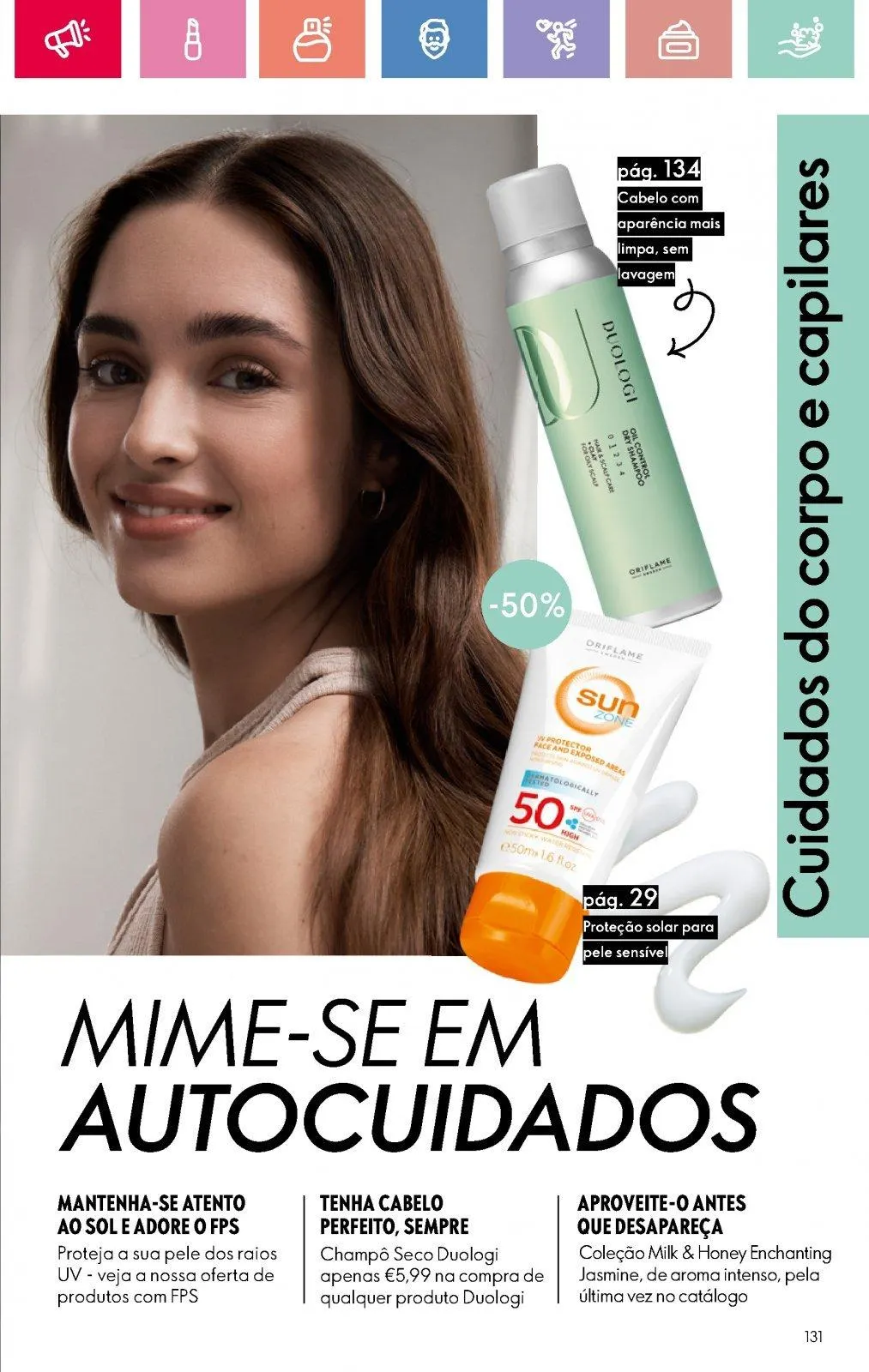 Folheto Folheto de Oriflame até 05.07.2025 de 18 de junho até 5 de julho 2025 - Pagina 131