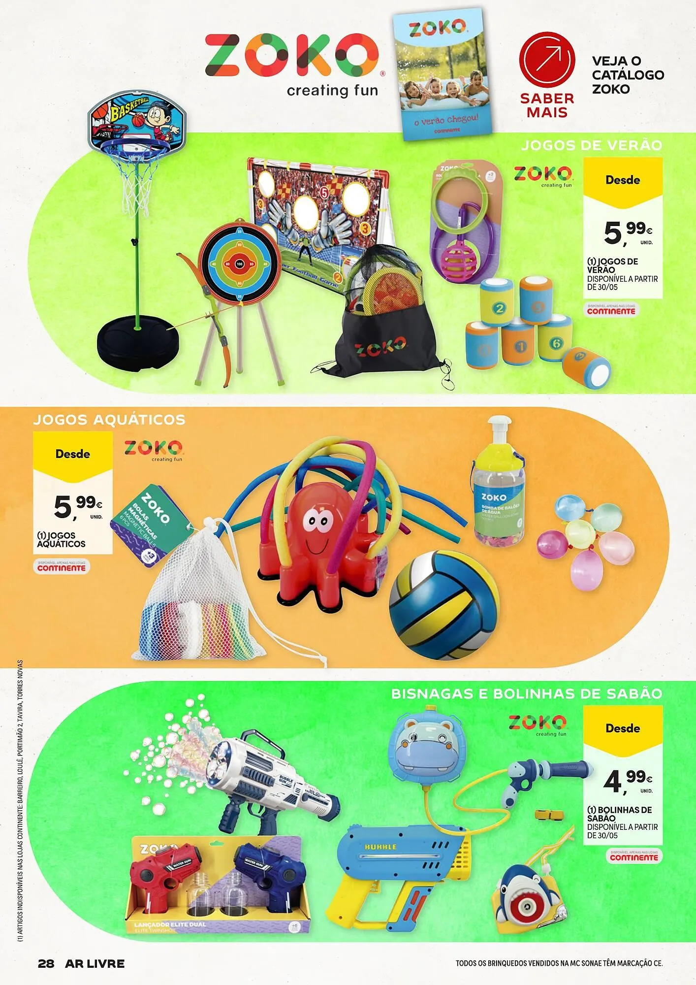 Folheto Folheto Continente de 20 de maio até 22 de junho 2025 - Pagina 28