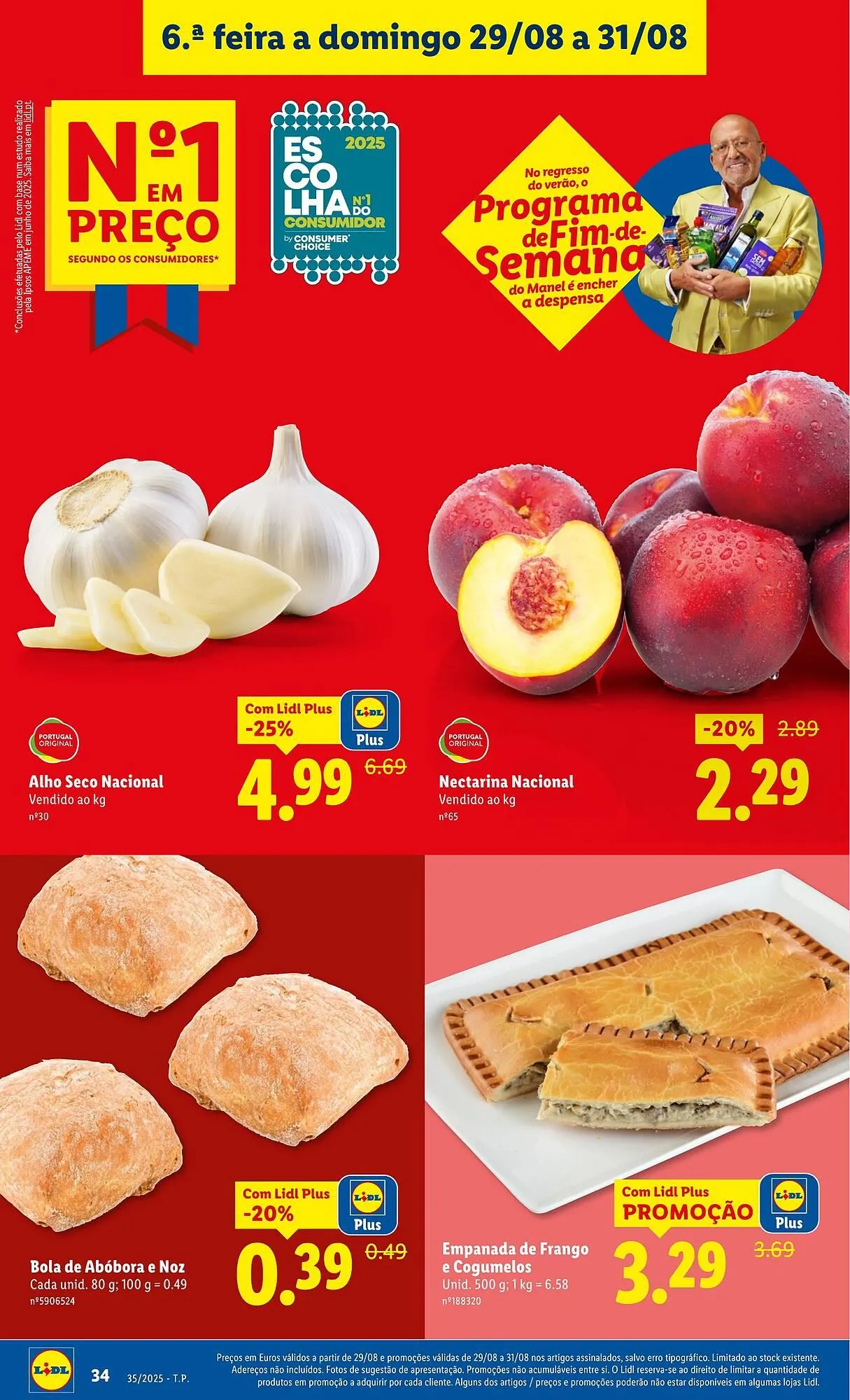 Folheto Folheto Lidl de 25 de agosto até 31 de agosto 2025 - Pagina 34