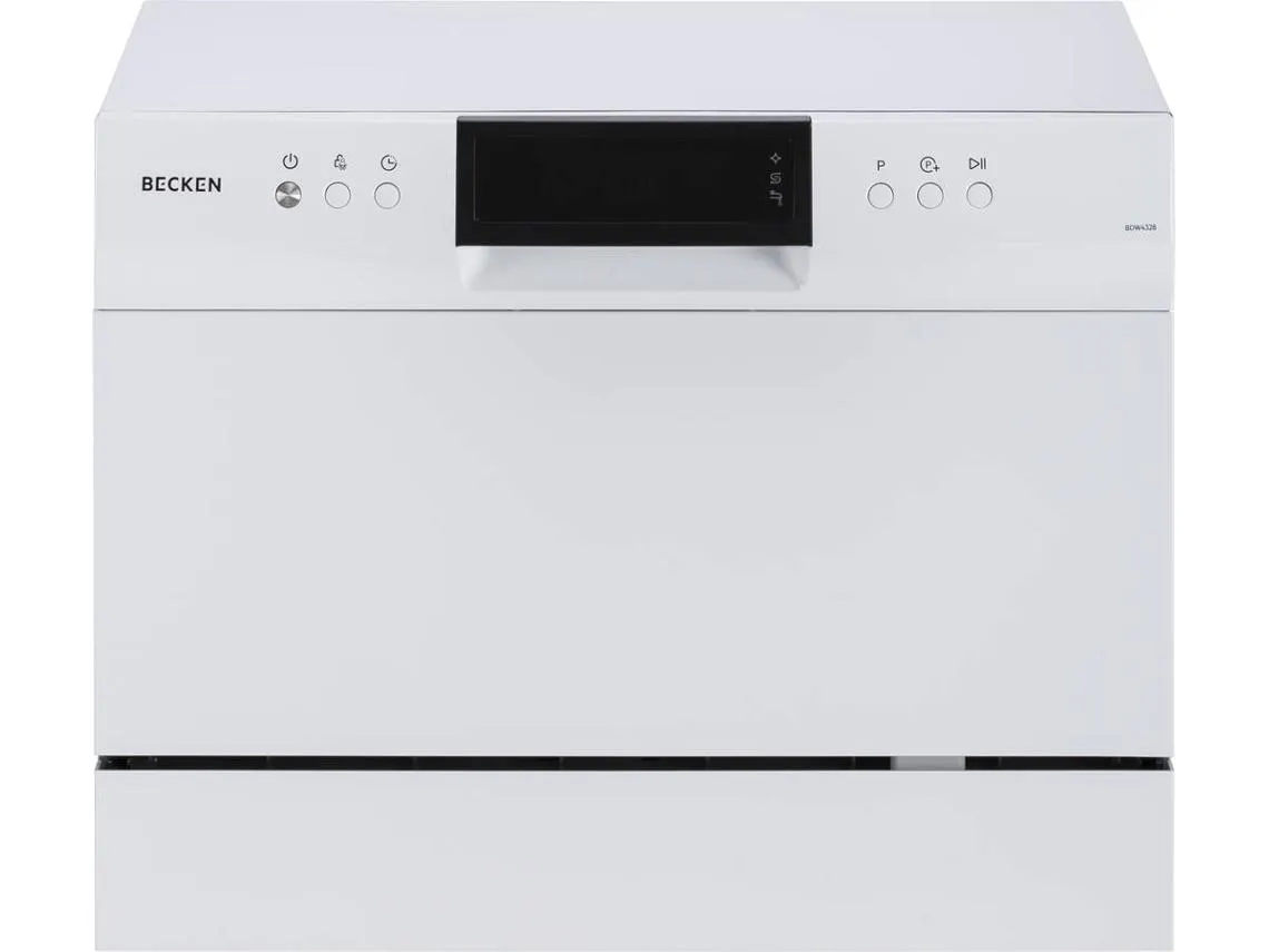Máquina de Lavar Loiça BECKEN 6T BDW4328N (6 Conjuntos - 55 cm - Branco)