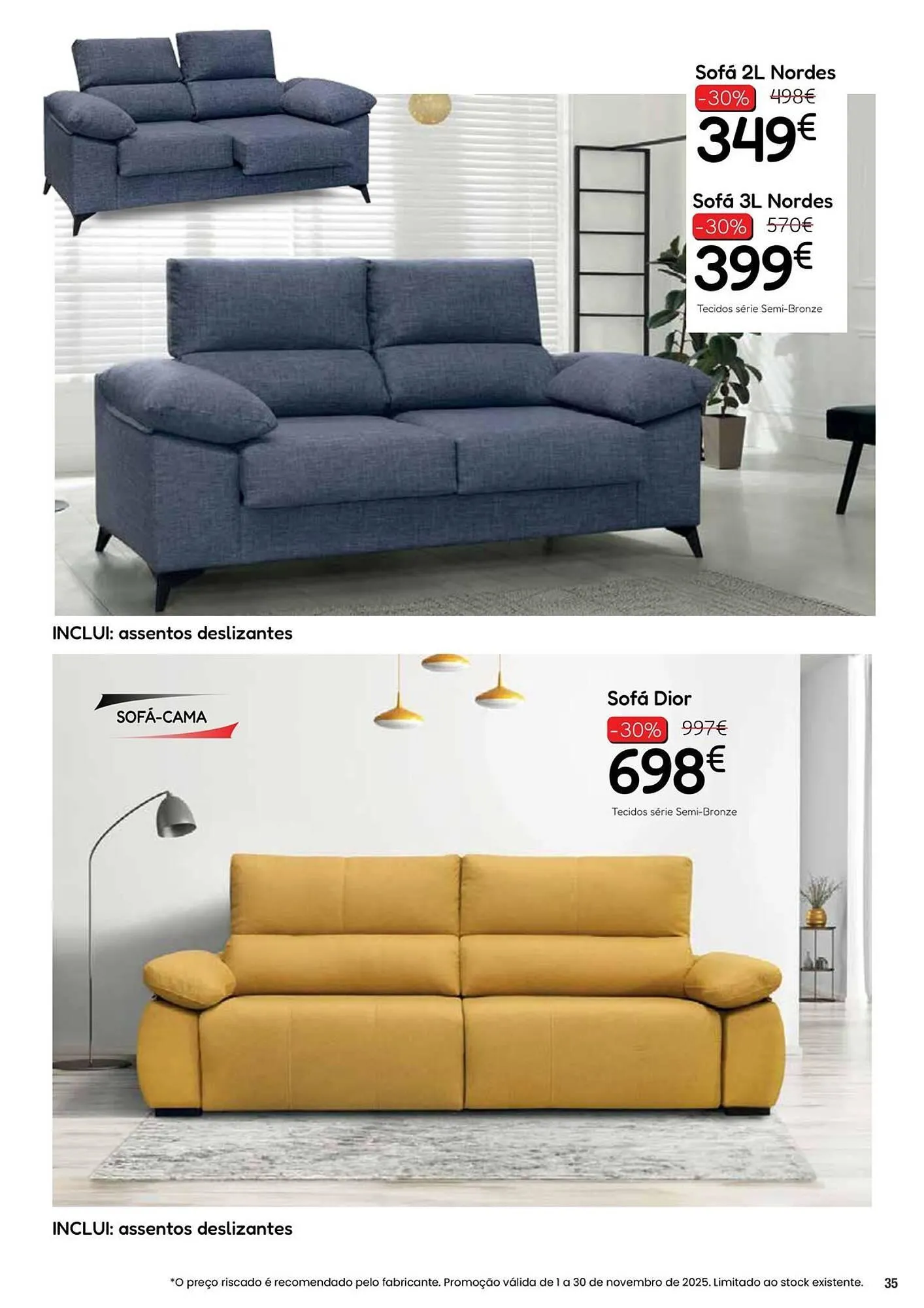 Folheto Folheto Hiper Centro do Móvel de 4 de novembro até 30 de novembro 2025 - Pagina 35