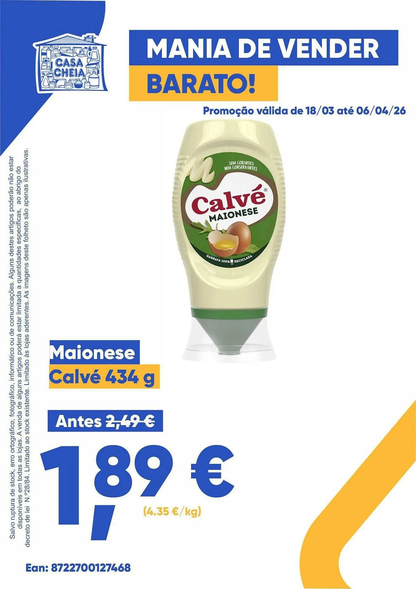 Folheto Folheto Casa Cheia de 18 de março até 6 de abril 2026 - Pagina 4