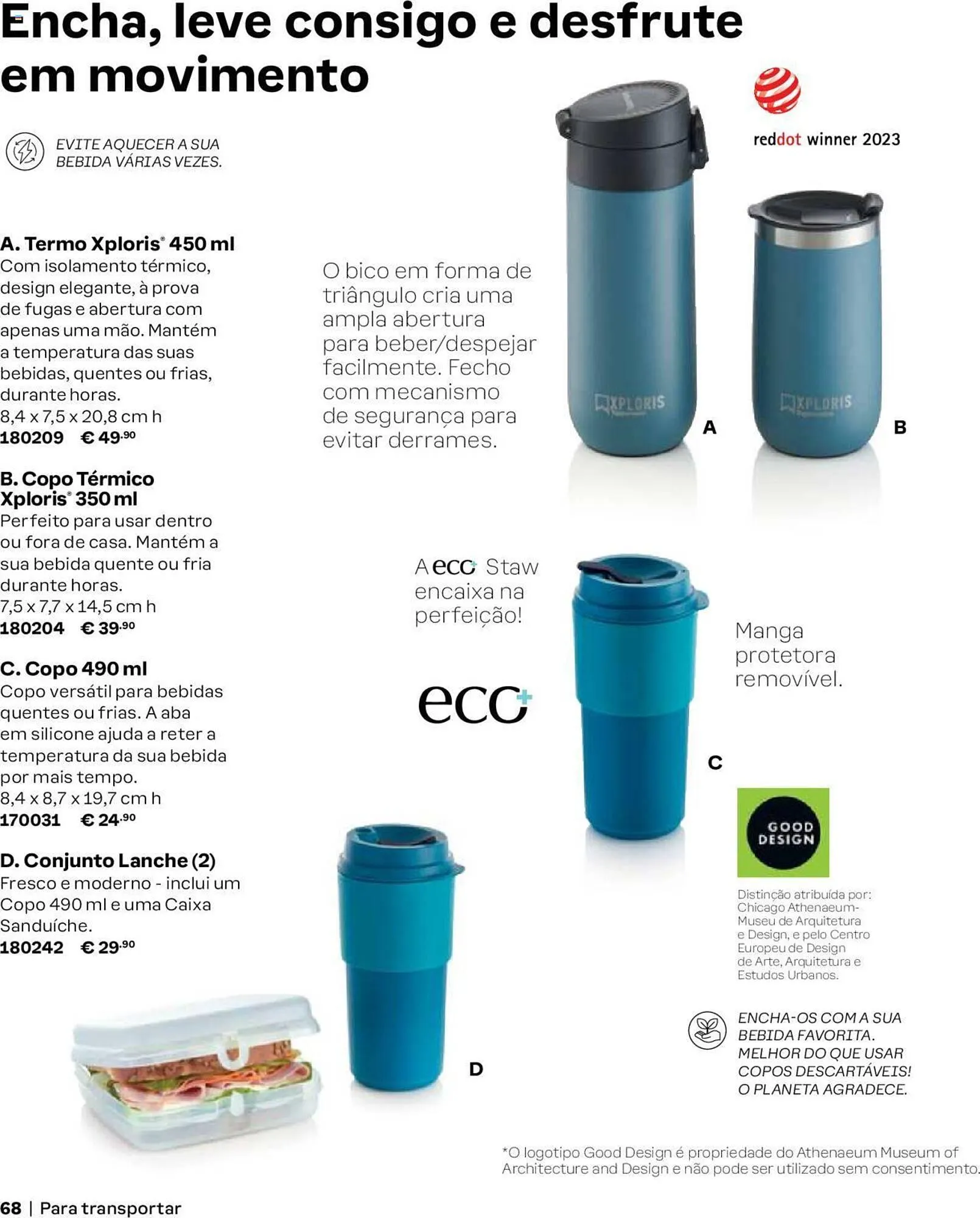 Folheto Folheto Tupperware de 1 de setembro até 28 de fevereiro 2025 - Pagina 68