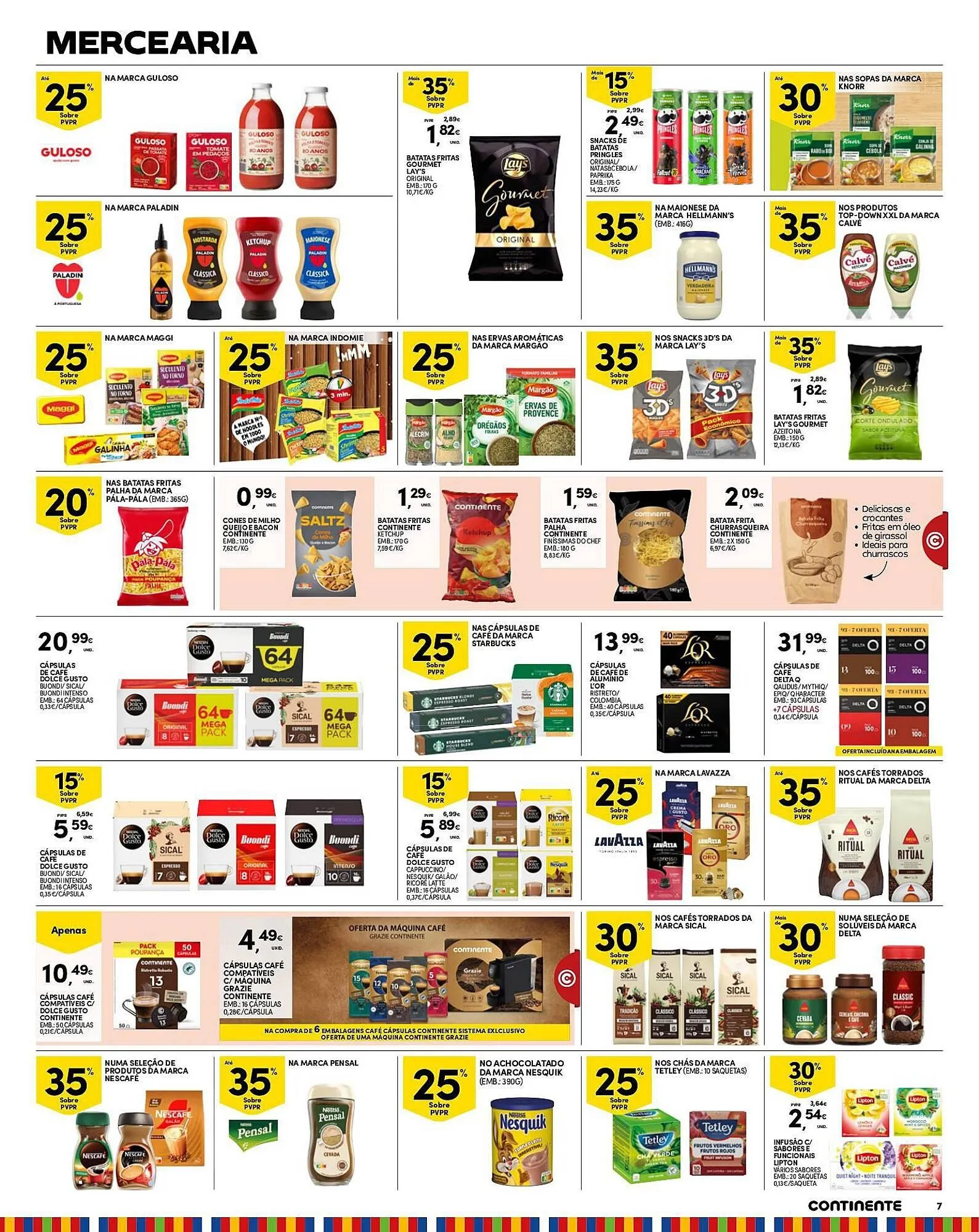 Folheto Folheto Continente de 24 de março até 30 de março 2026 - Pagina 7