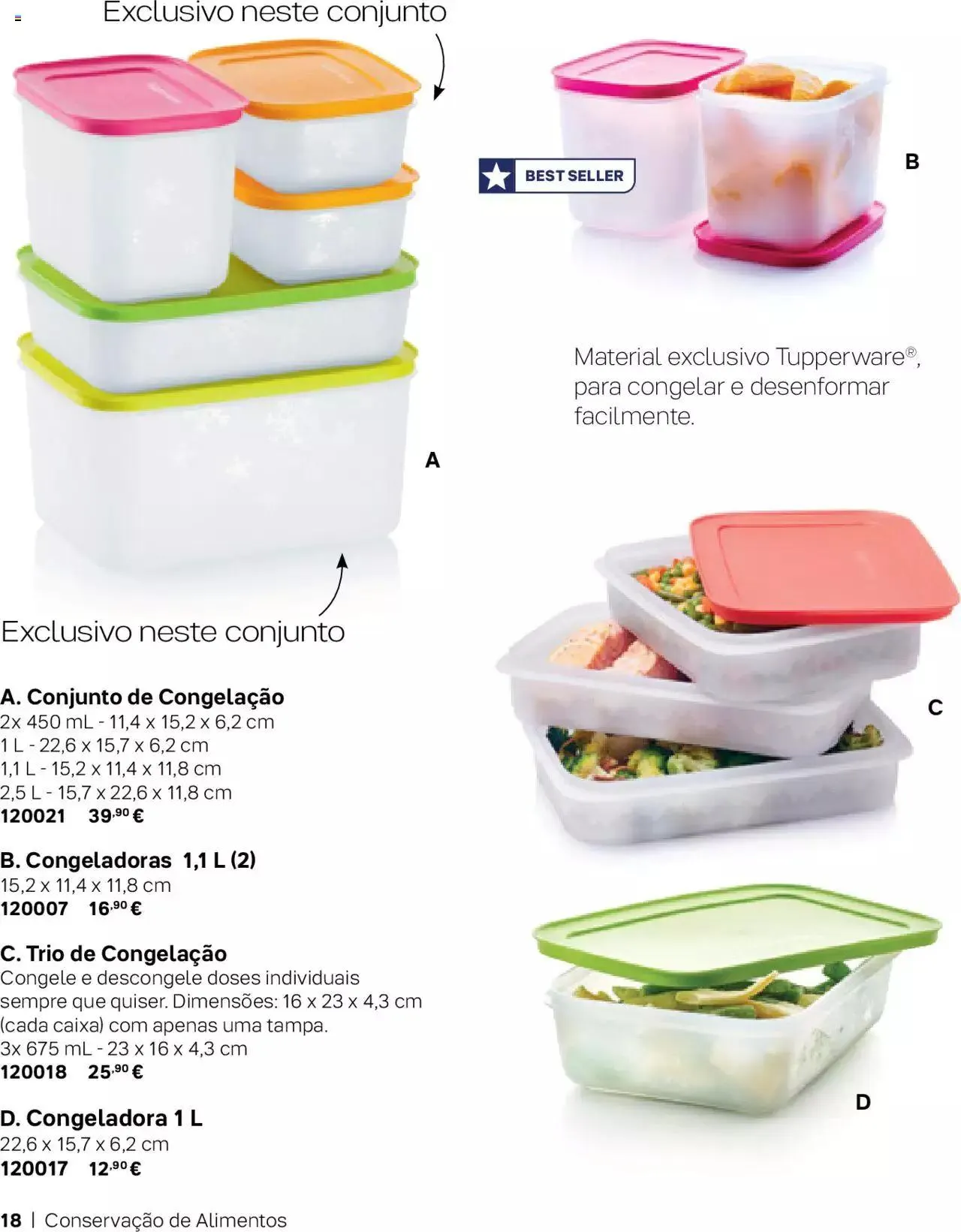 Folheto Tupperware Catálogo de 1 de setembro até 31 de dezembro 2023 - Pagina 18