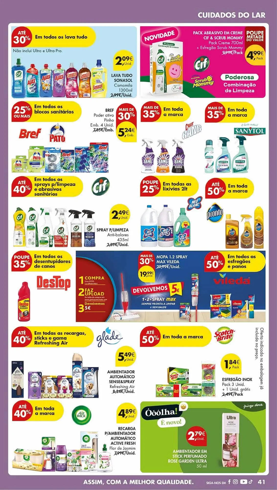 Folheto Folheto Pingo Doce de 25 de março até 31 de março 2025 - Pagina 47