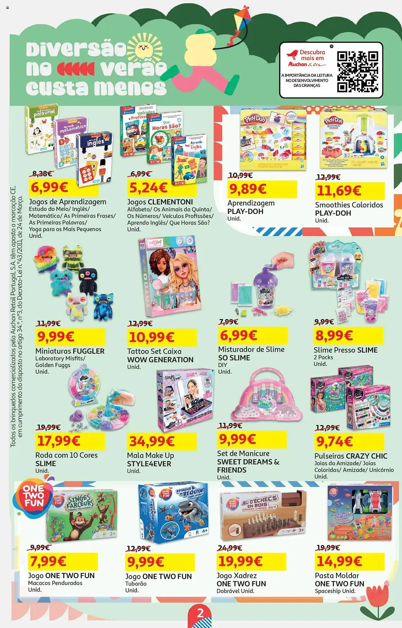 Folheto Folheto Auchan de 8 de julho até 23 de julho 2025 - Pagina 2