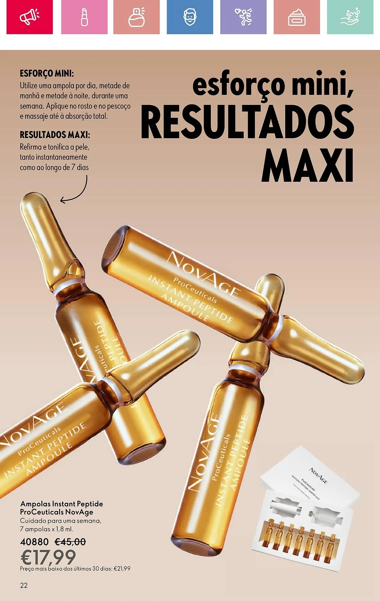 Folheto Folheto Oriflame de 23 de março até 12 de abril 2025 - Pagina 22