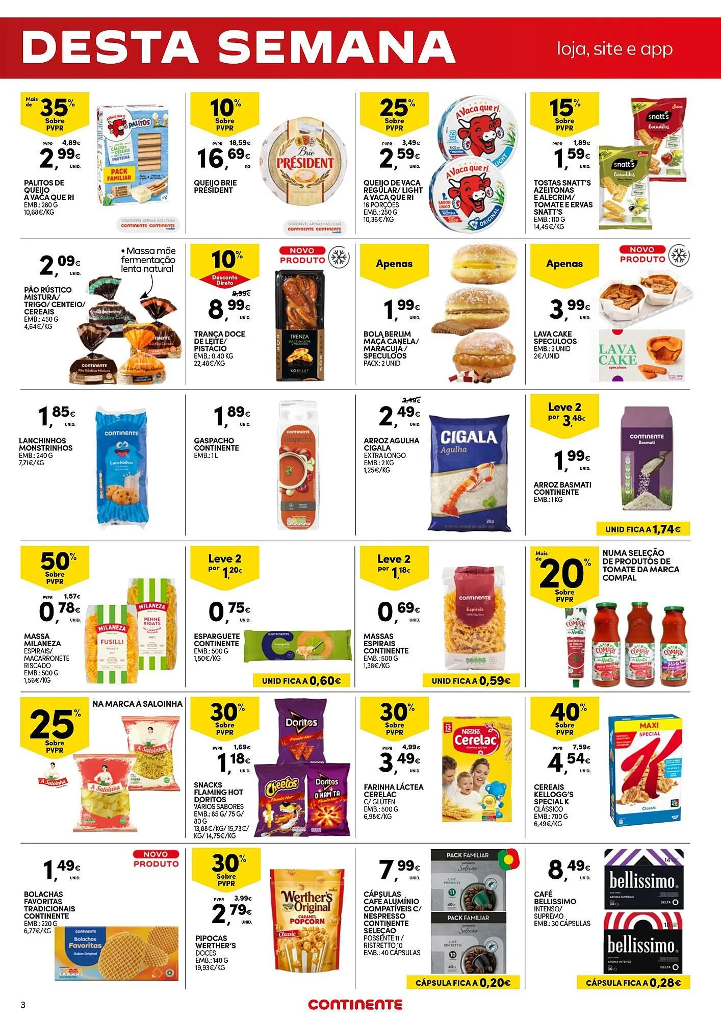 Folheto Folheto Continente de 6 de junho até 9 de junho 2025 - Pagina 3
