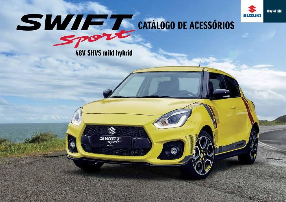 Suzuki Swift Sport Catálogo de acessórios - 1