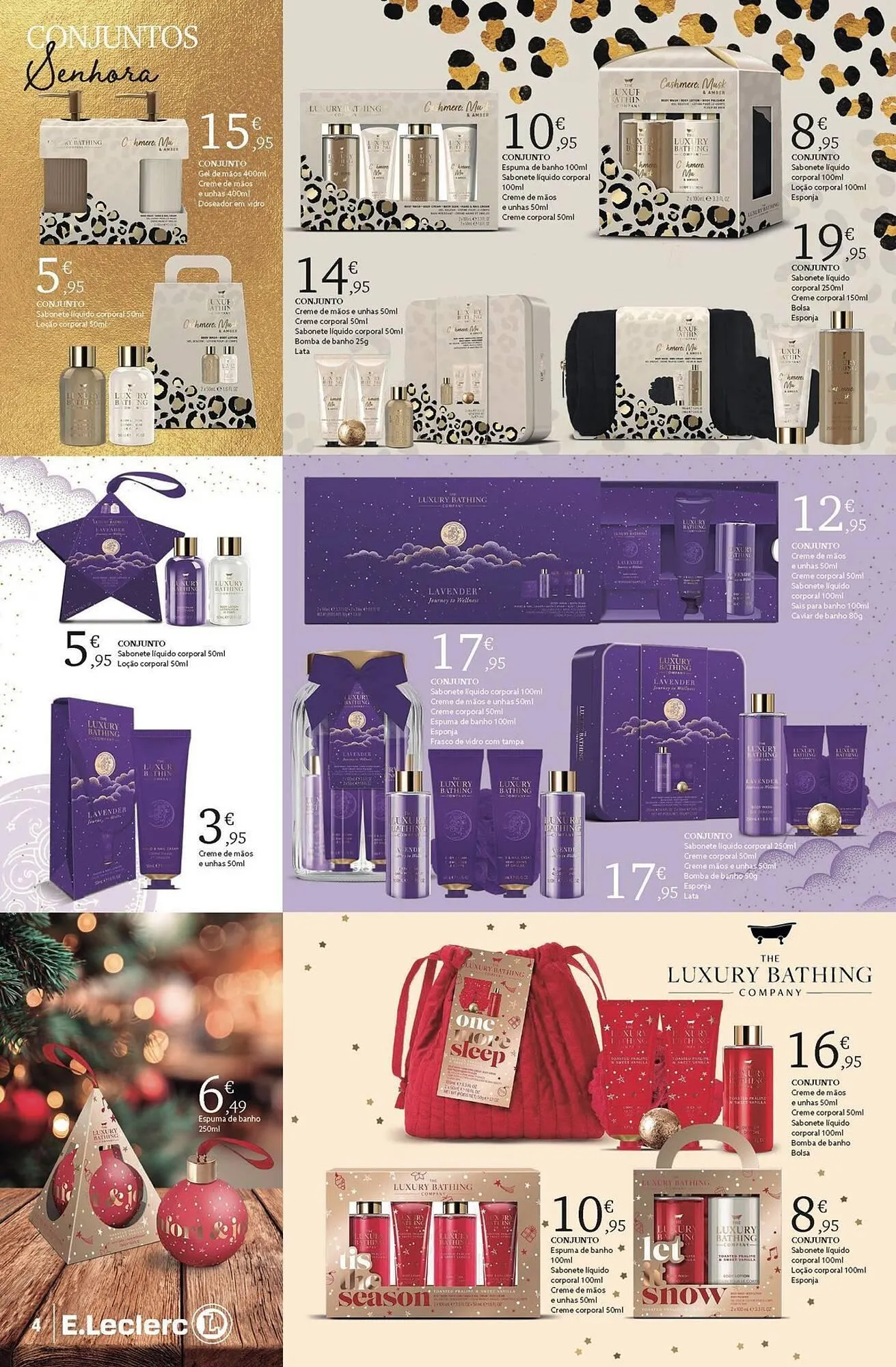 Folheto Folheto E.Leclerc de 4 de novembro até 24 de dezembro 2025 - Pagina 4