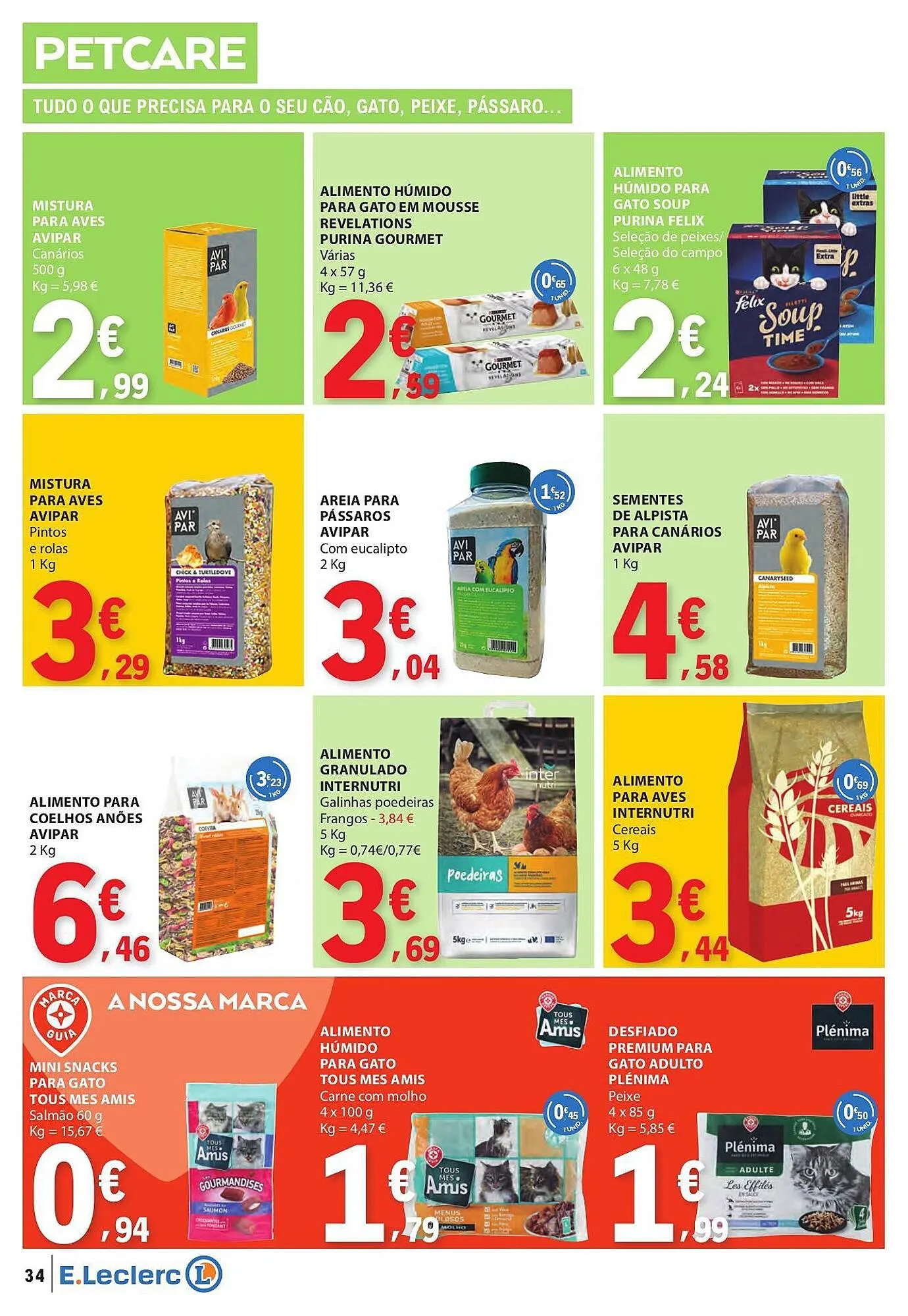 Folheto Folheto E.Leclerc de 12 de março até 18 de março 2026 - Pagina 34