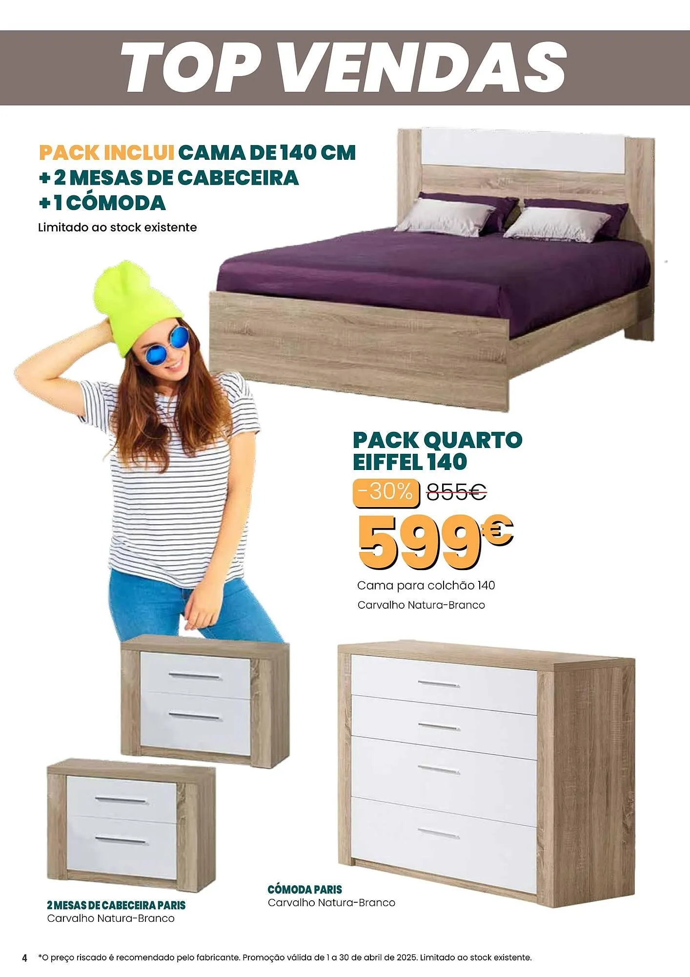 Folheto Folheto Hiper Centro do Móvel de 1 de abril até 30 de abril 2025 - Pagina 4