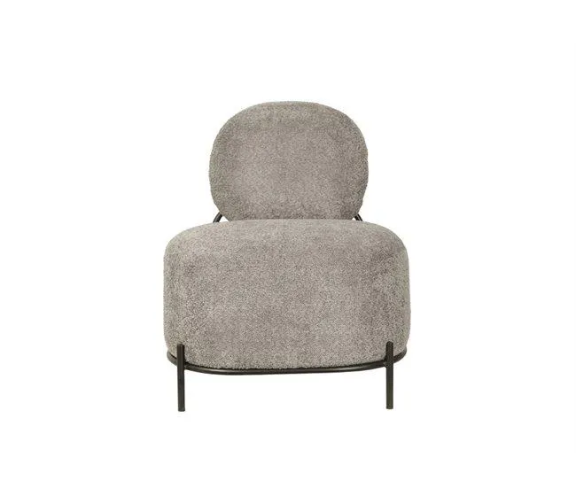 Cadeirão decorativo OWEN cinza escuro