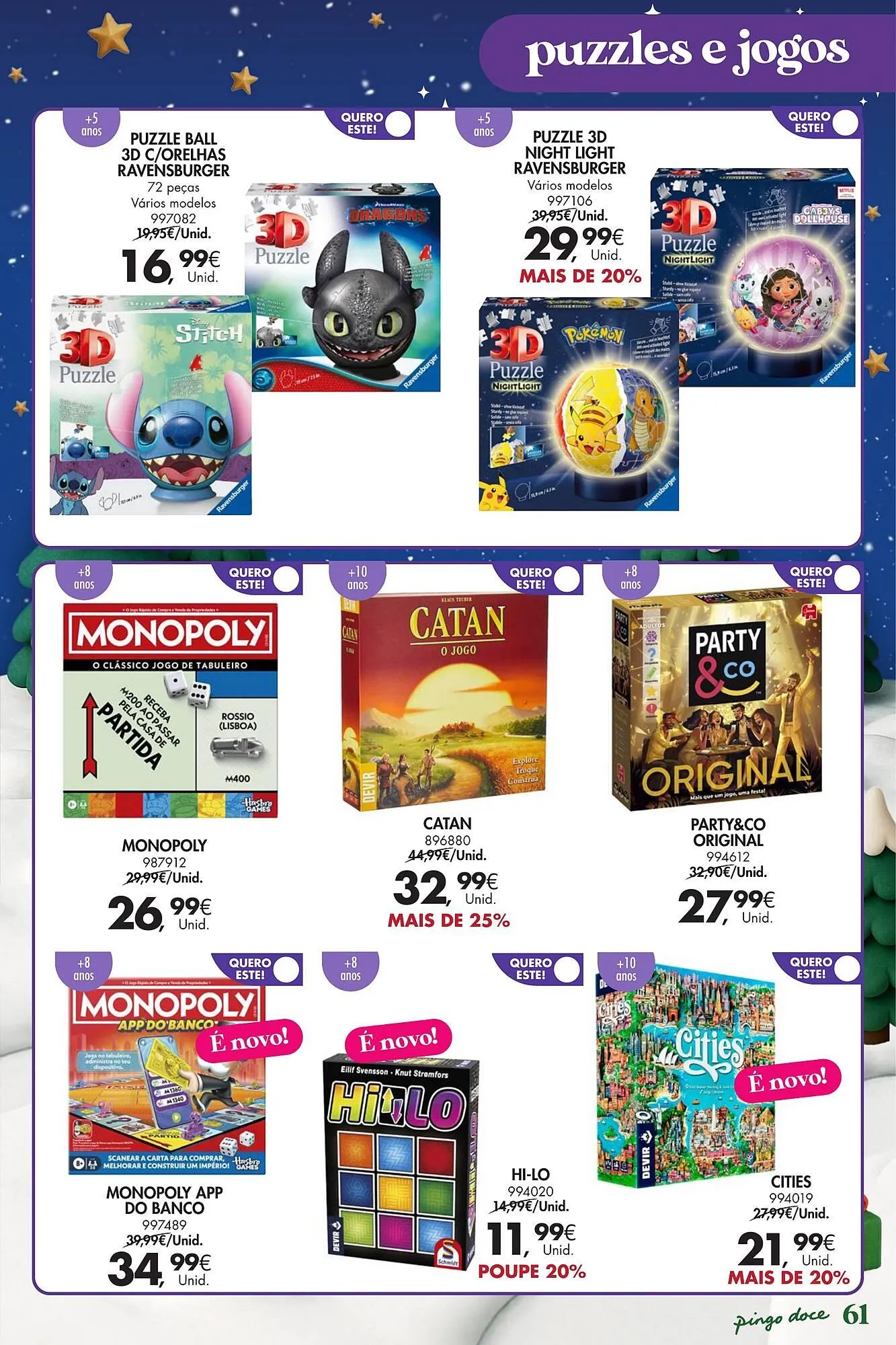 Folheto Folheto Pingo Doce de 18 de novembro até 5 de janeiro 2026 - Pagina 61