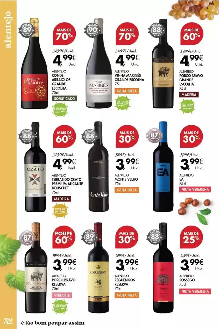 Folheto Ótima oferta para todos os clientes de 21 de janeiro até 17 de fevereiro 2025 - Pagina 32